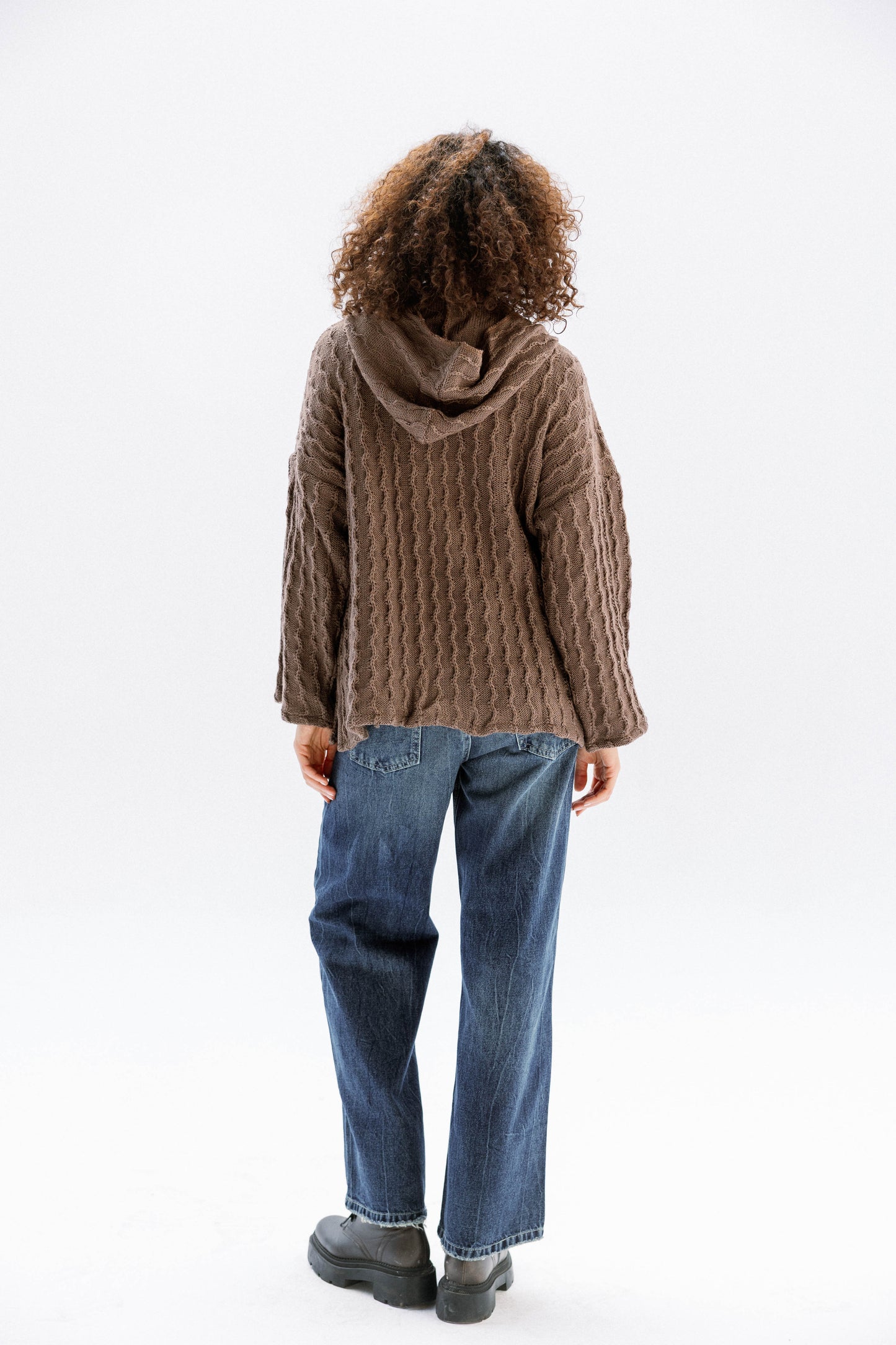 Sweet Nothing hoodie in Cafe