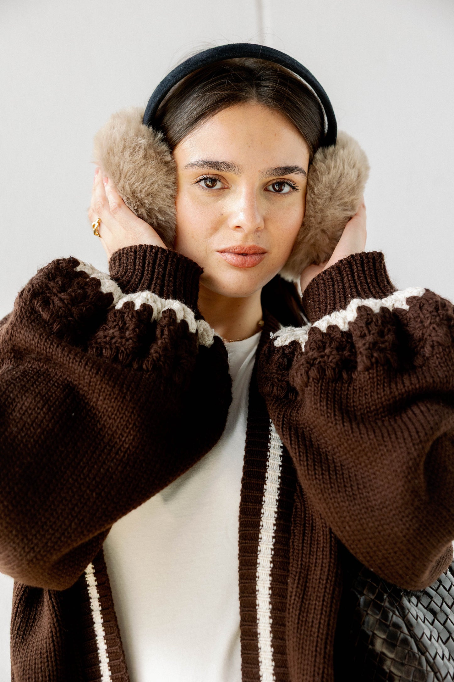 (Pre-Order) The Aura Cardigan in Brown