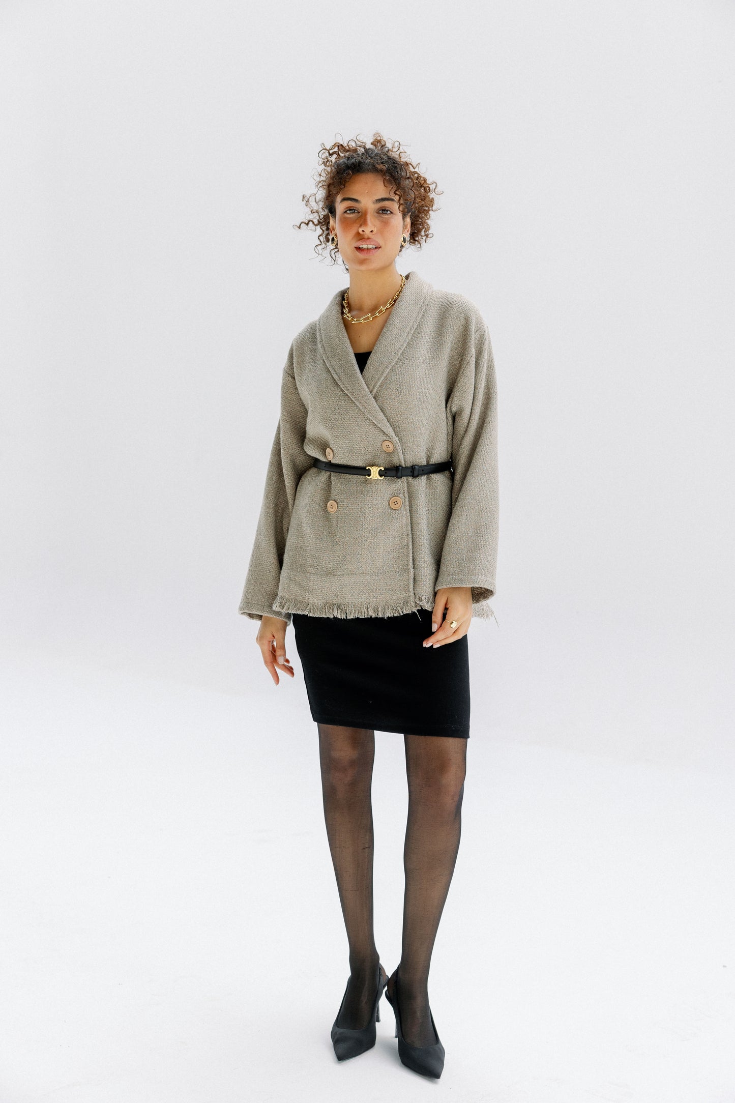 Little Secret Jacket in Beige