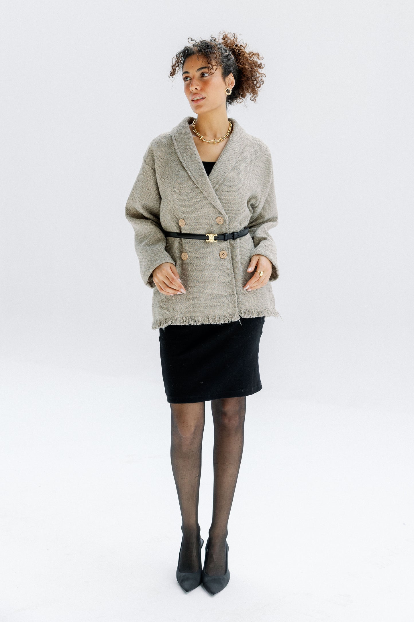 Little Secret Jacket in Beige