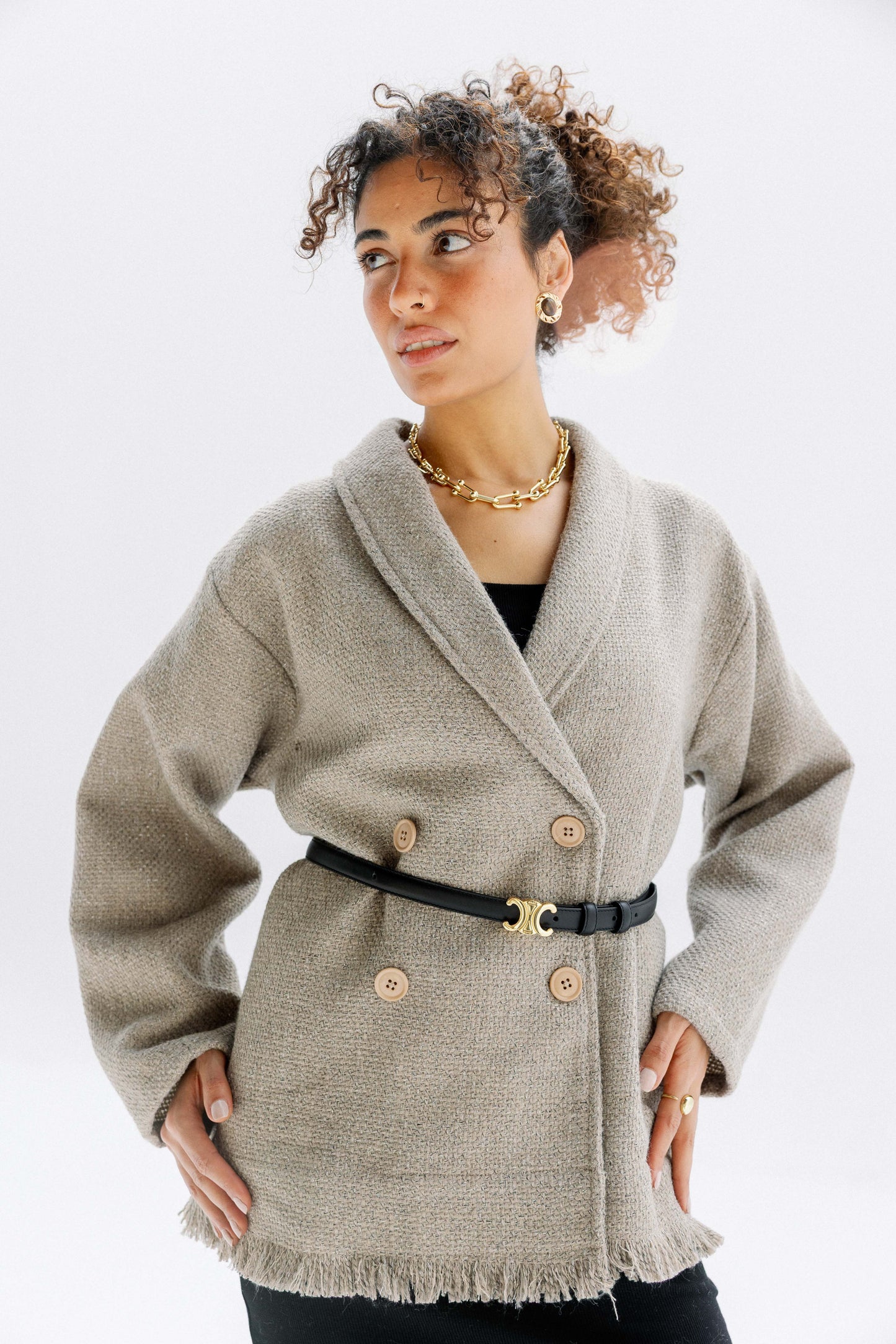 Little Secret Jacket in Beige