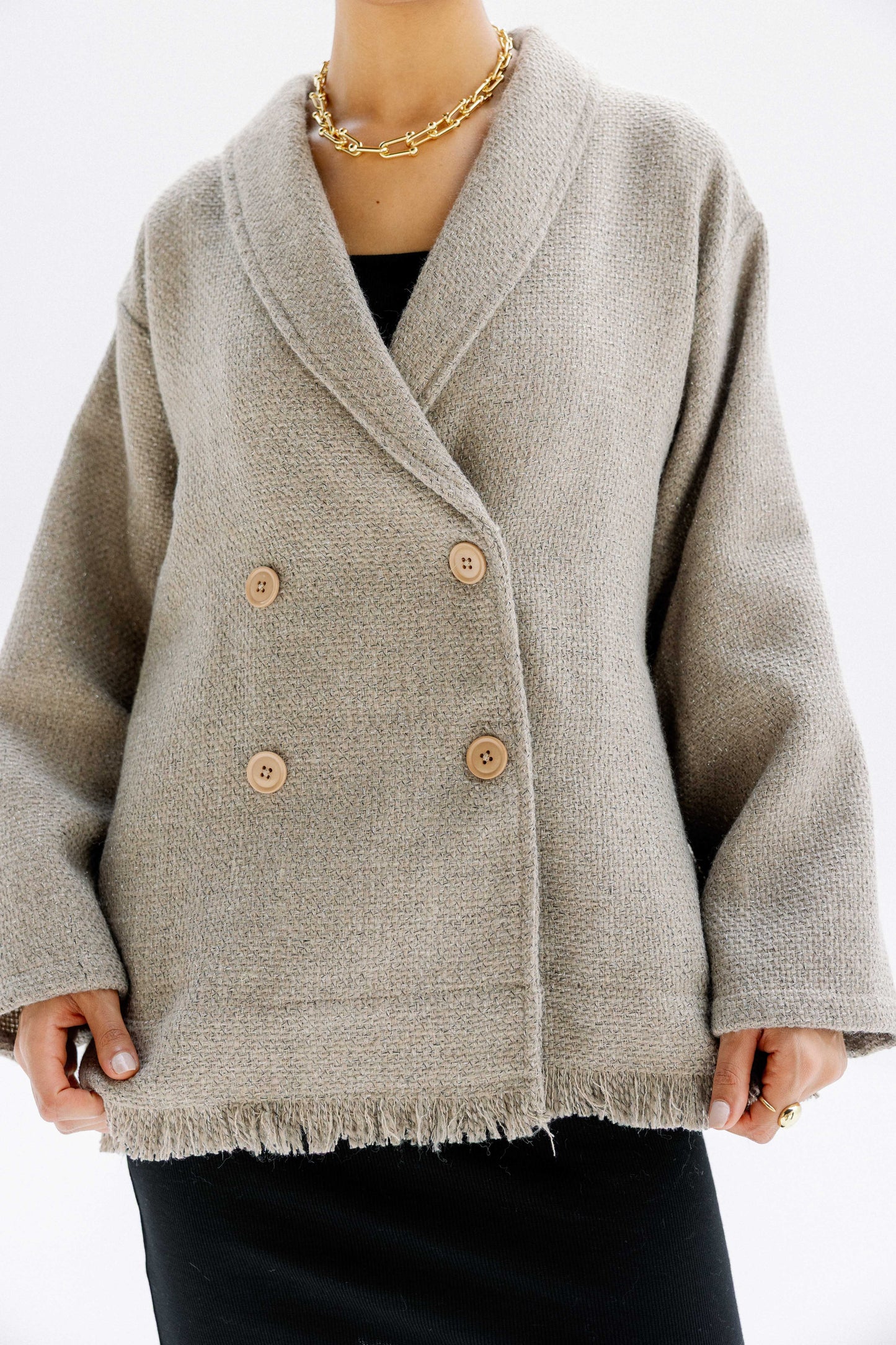 Little Secret Jacket in Beige