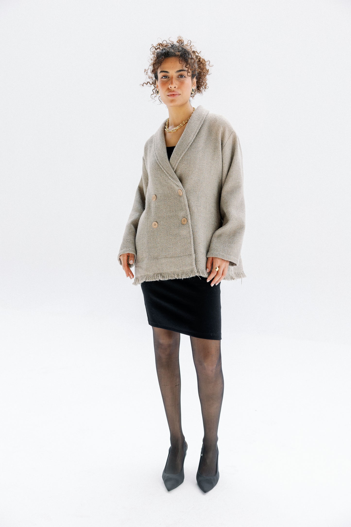 Little Secret Jacket in Beige