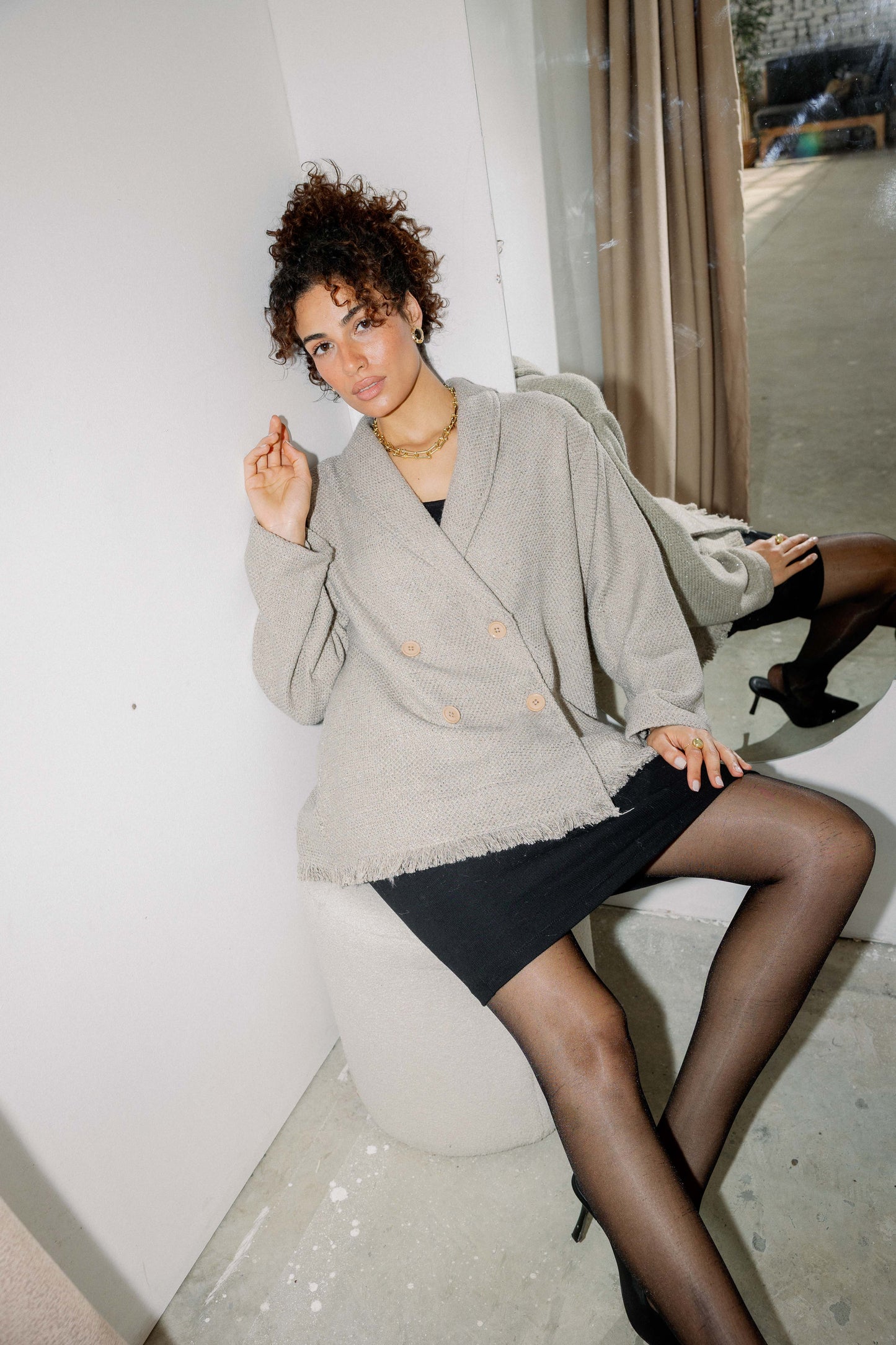 Little Secret Jacket in Beige