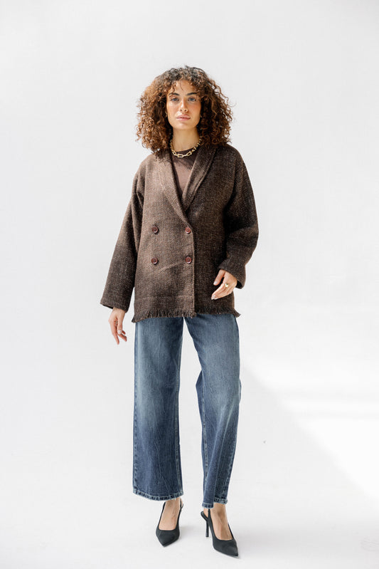 Little Secret Jacket in Brown