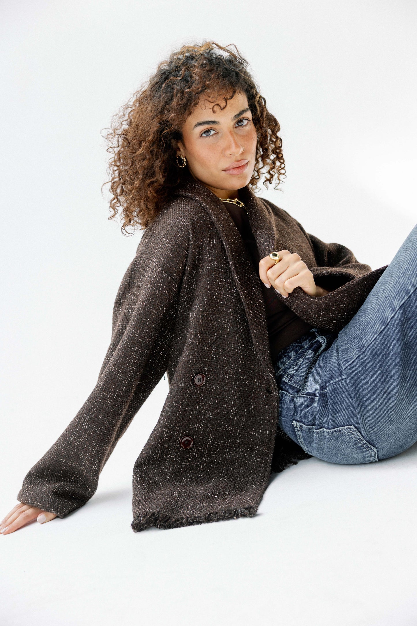 Little Secret Jacket in Brown