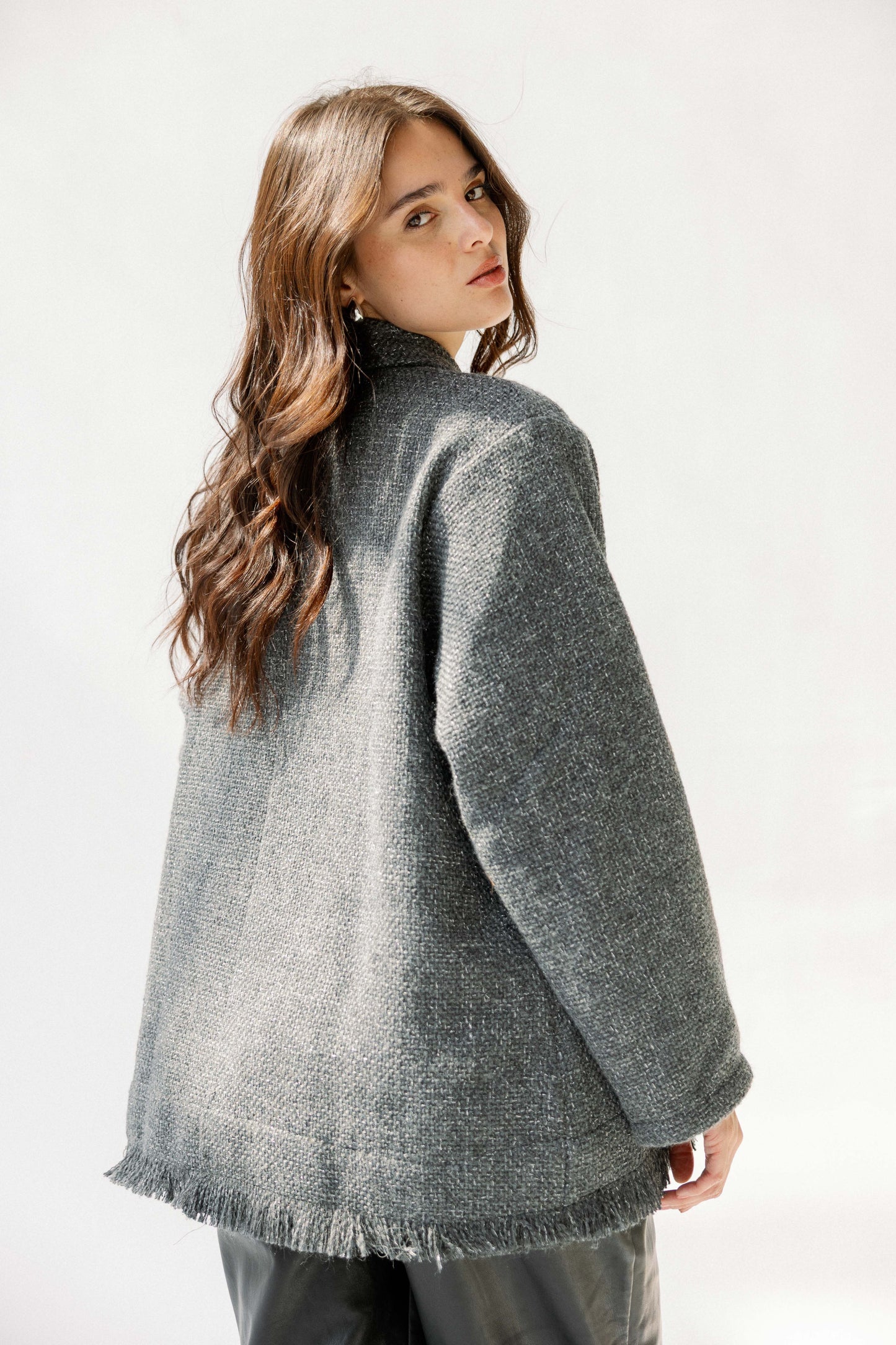 Little Secret Jacket in Dark Grey