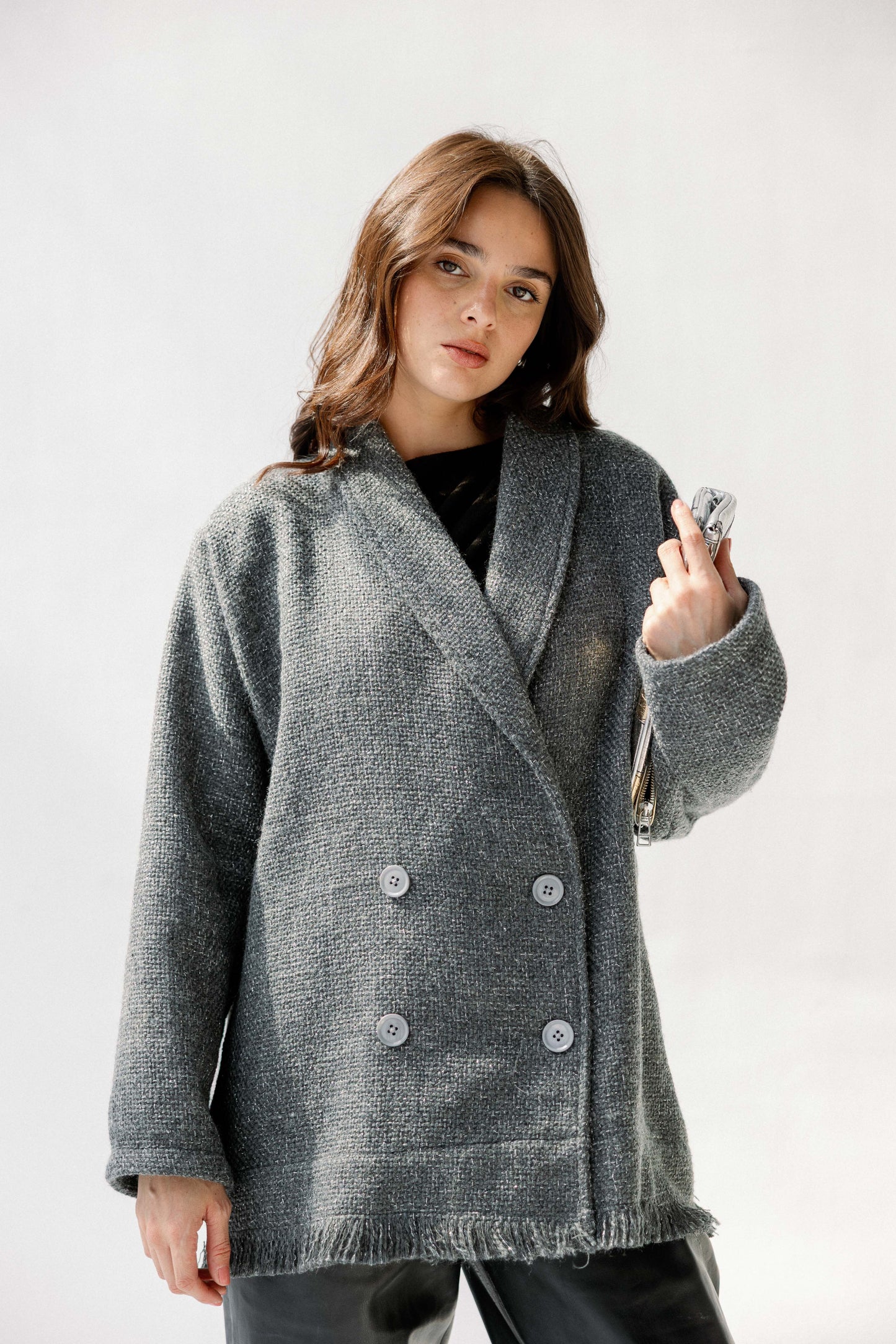 Little Secret Jacket in Dark Grey