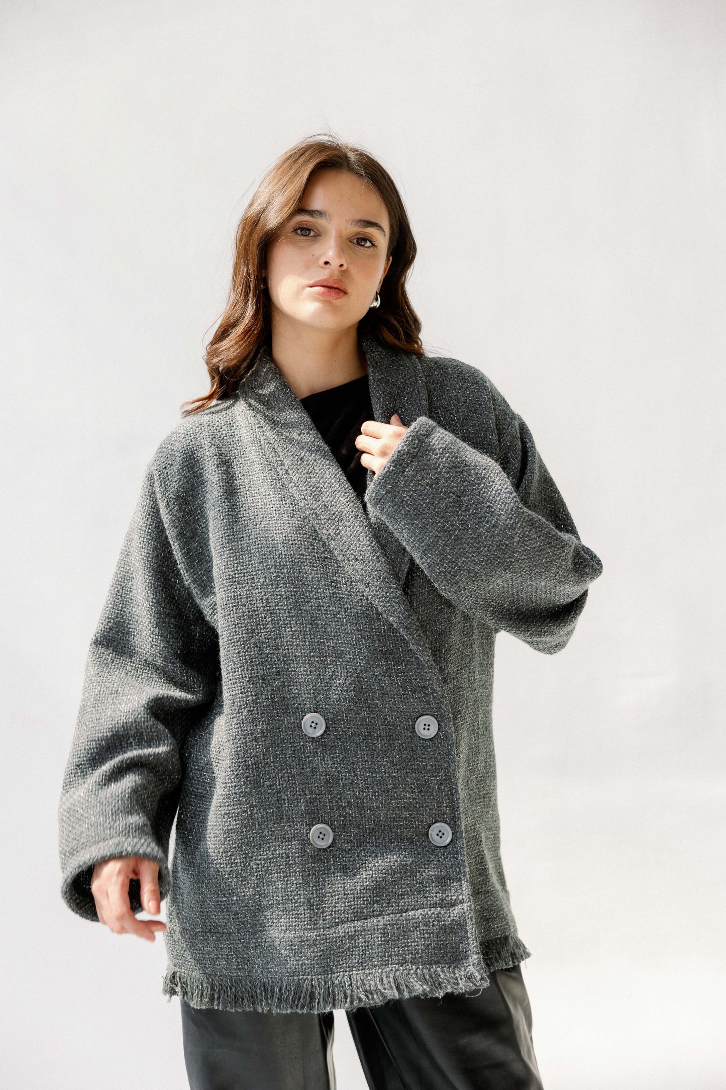 Little Secret Jacket in Dark Grey