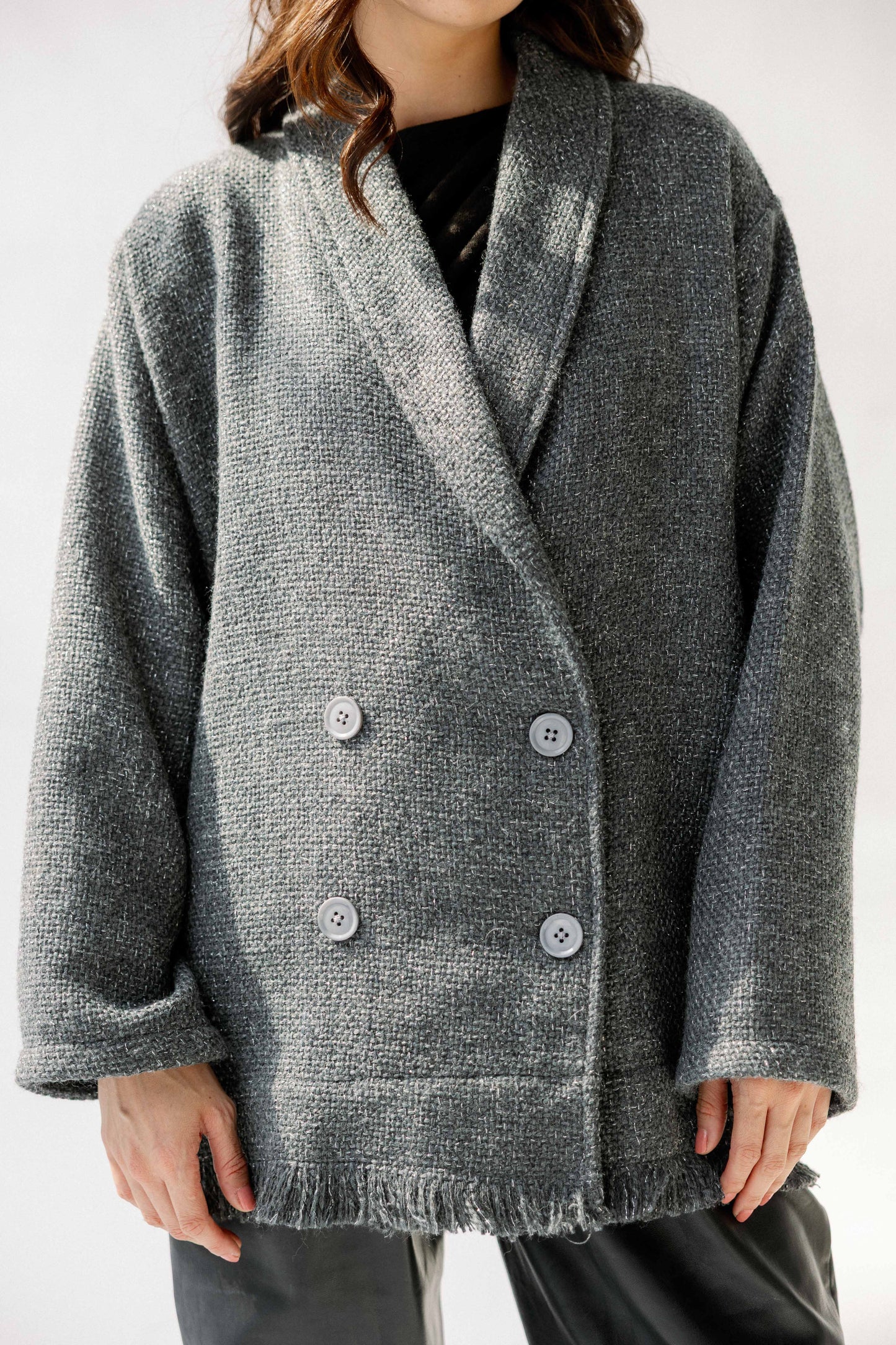 Little Secret Jacket in Dark Grey