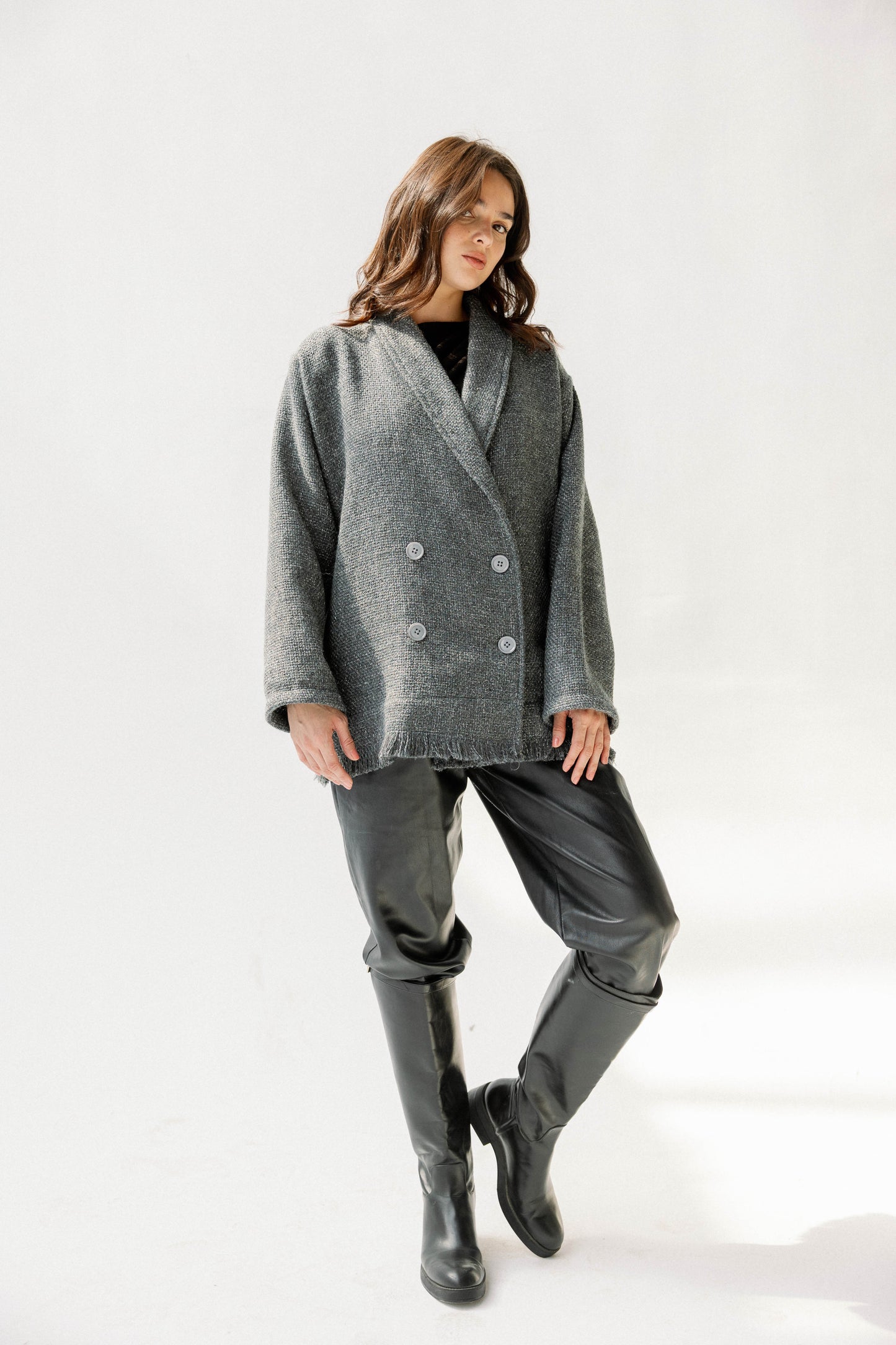 Little Secret Jacket in Dark Grey