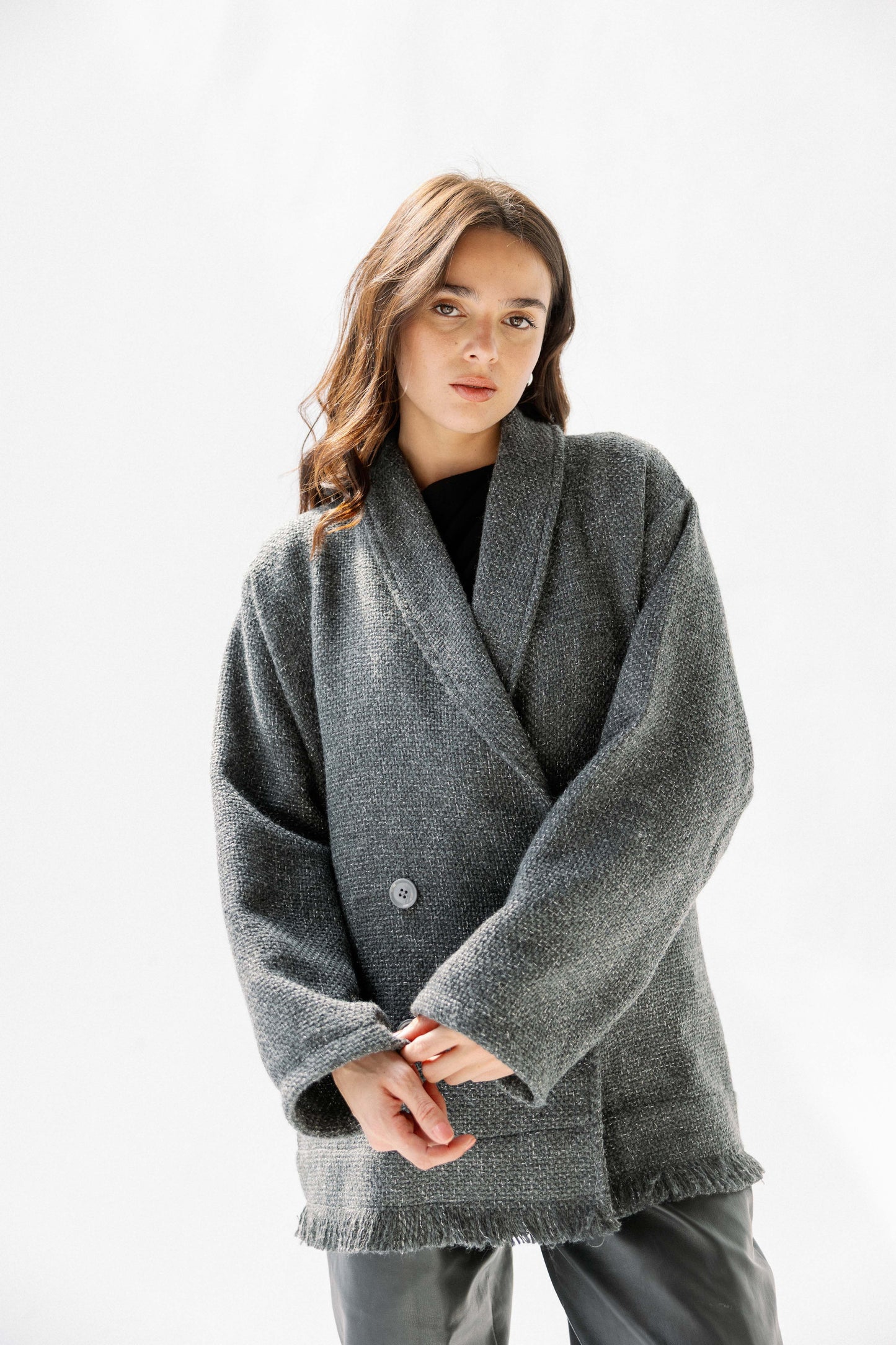 Little Secret Jacket in Dark Grey