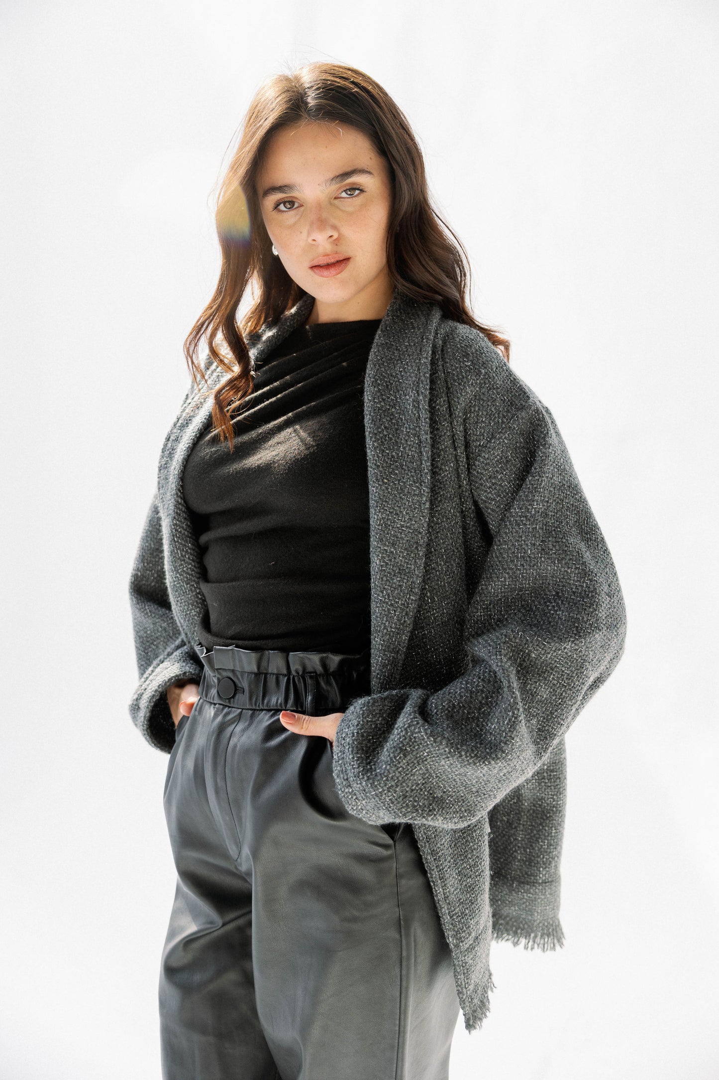 Little Secret Jacket in Dark Grey