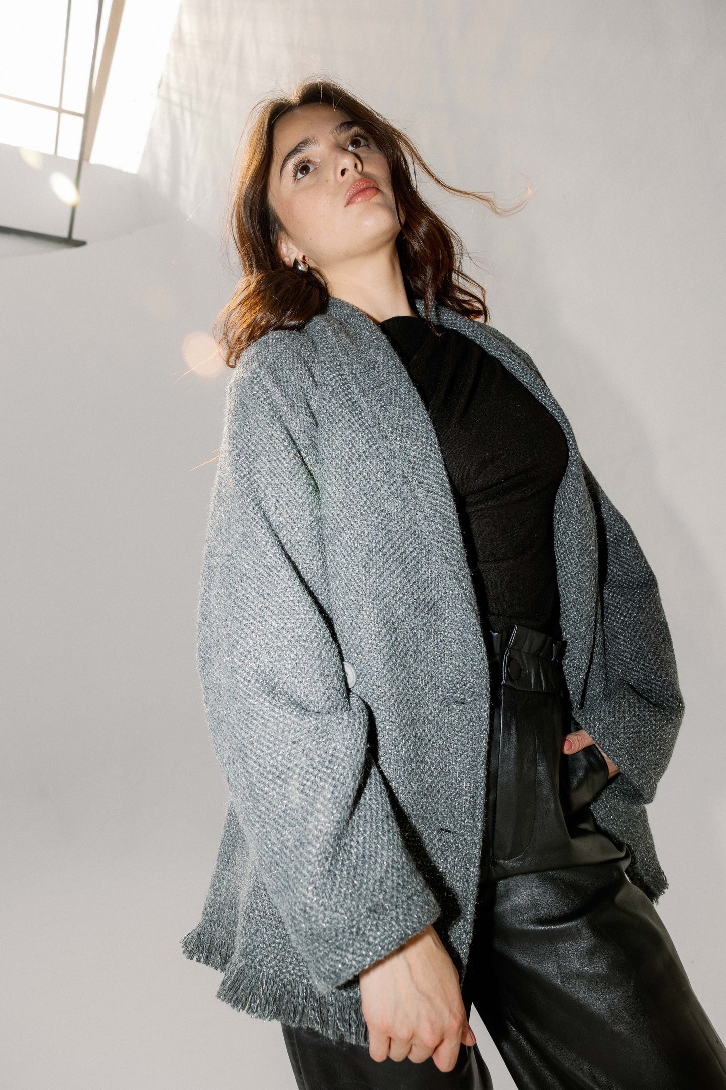 Little Secret Jacket in Dark Grey