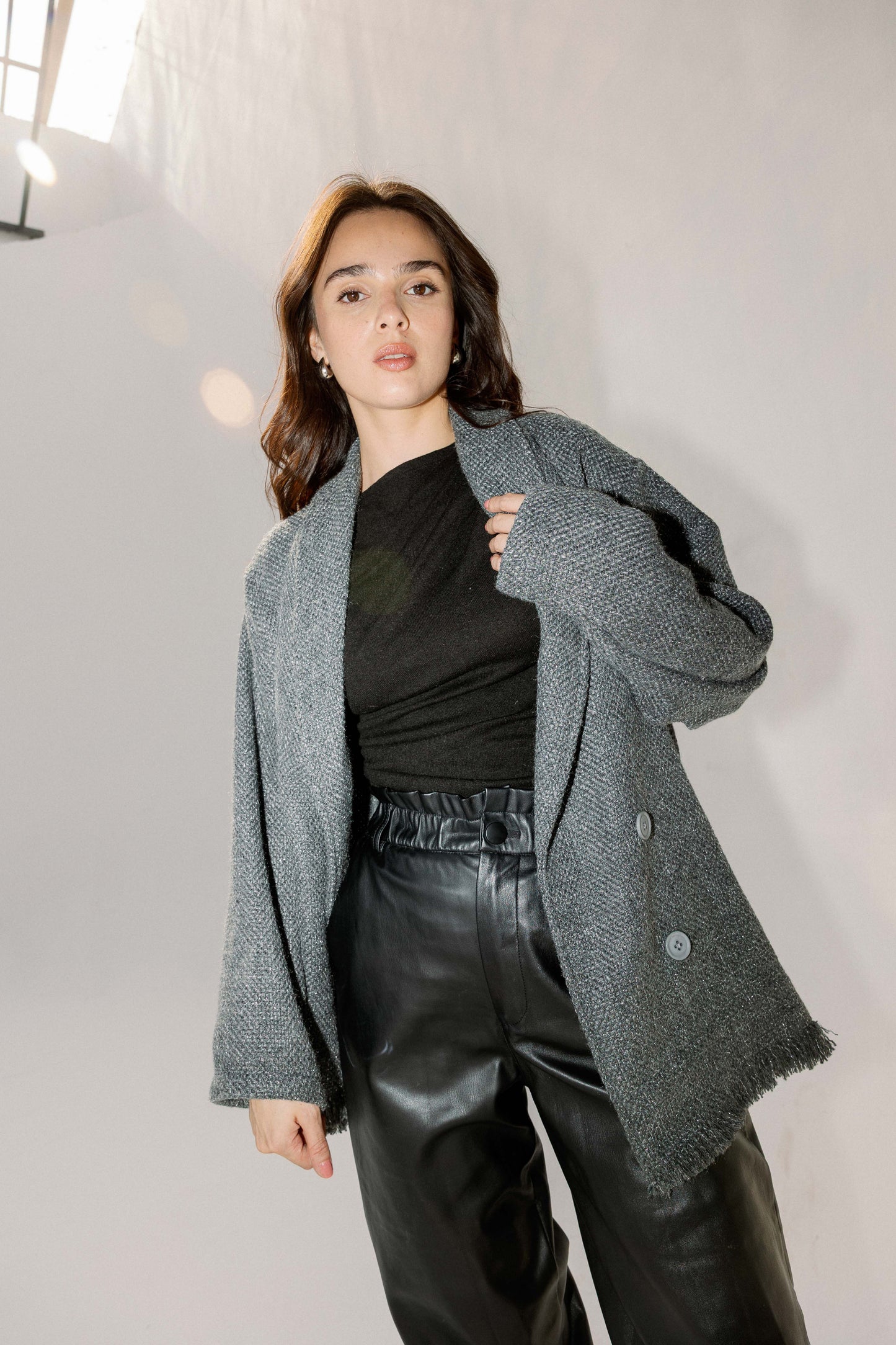 Little Secret Jacket in Dark Grey