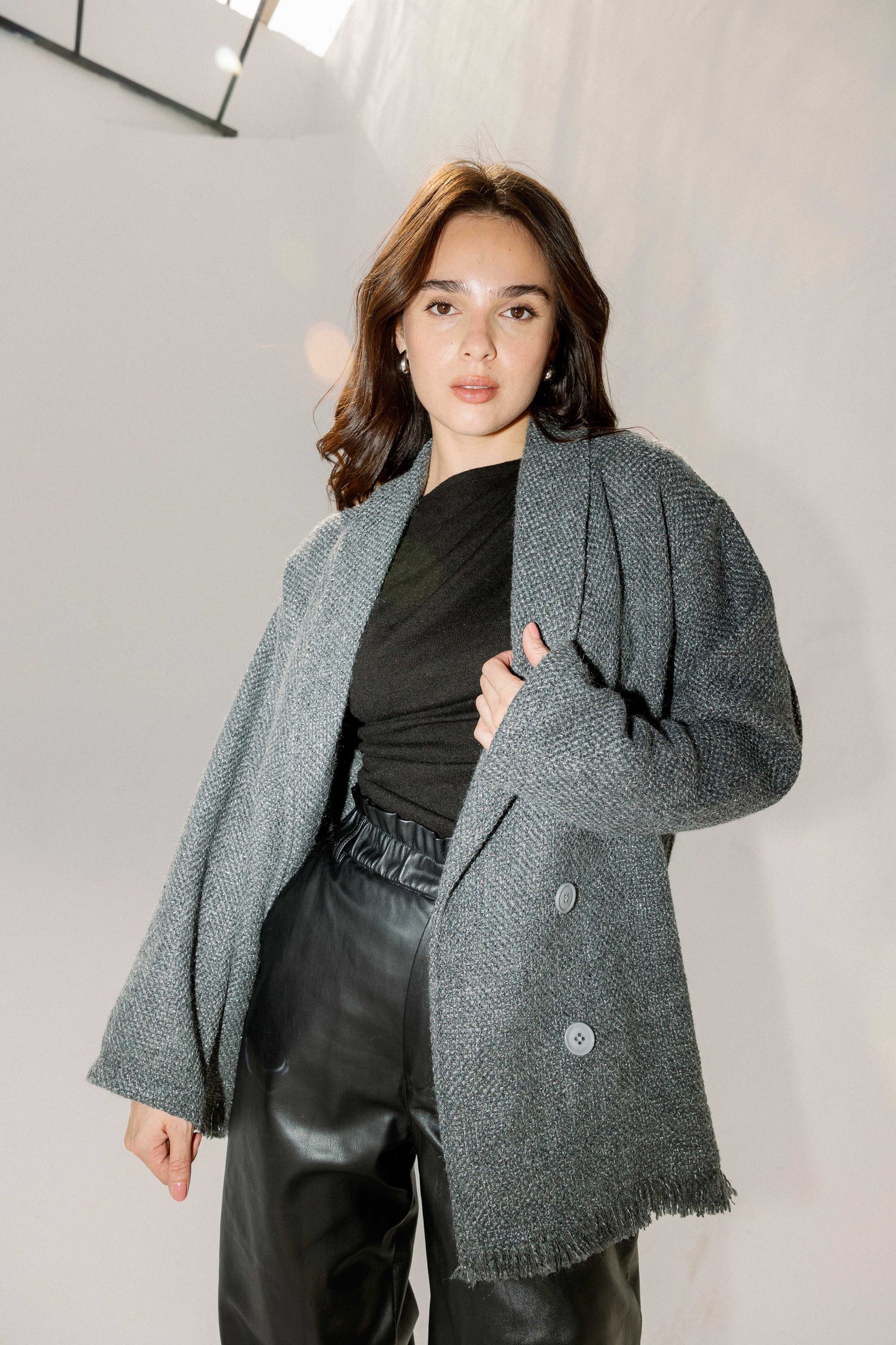 Little Secret Jacket in Dark Grey