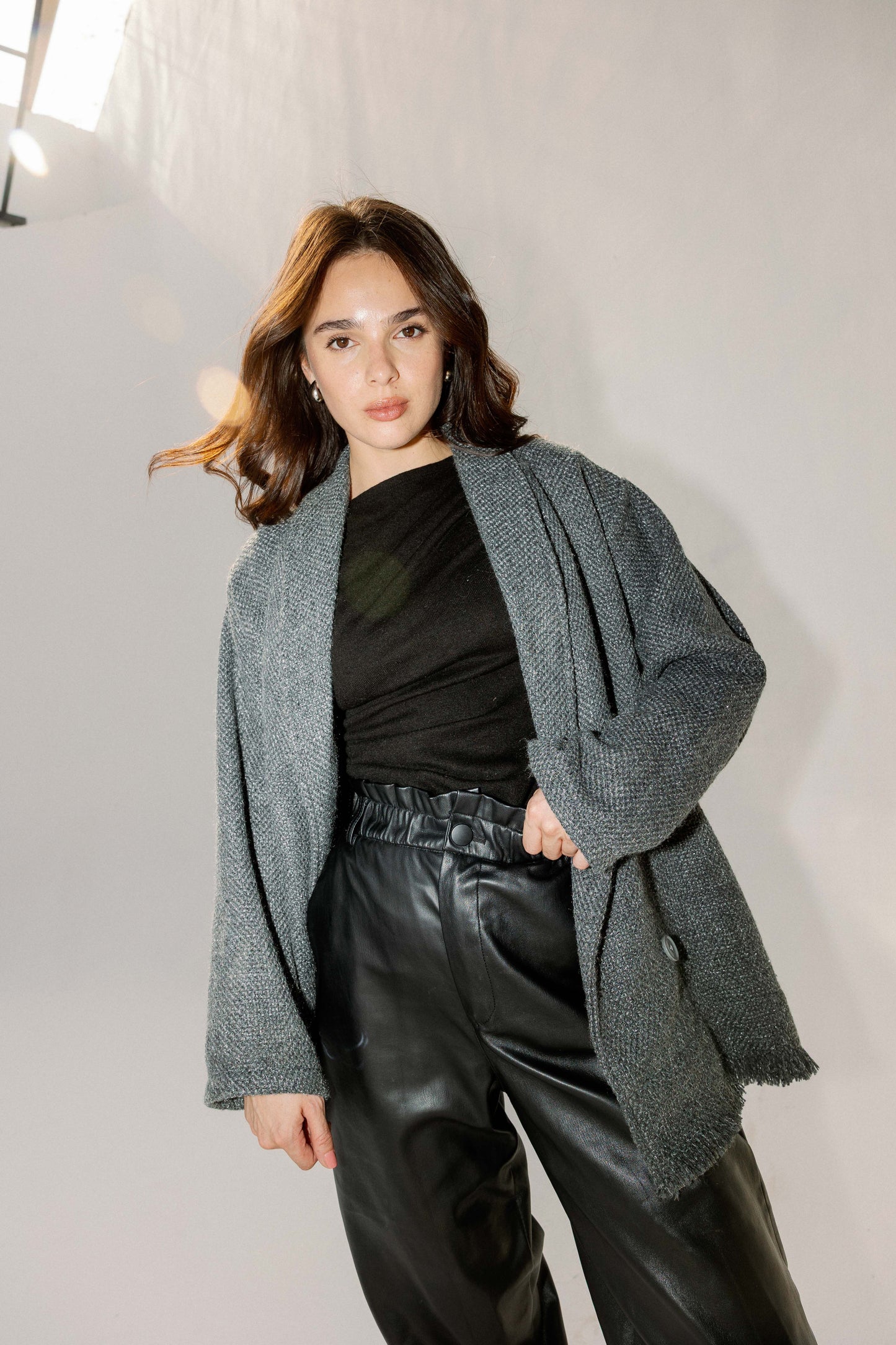 Little Secret Jacket in Dark Grey