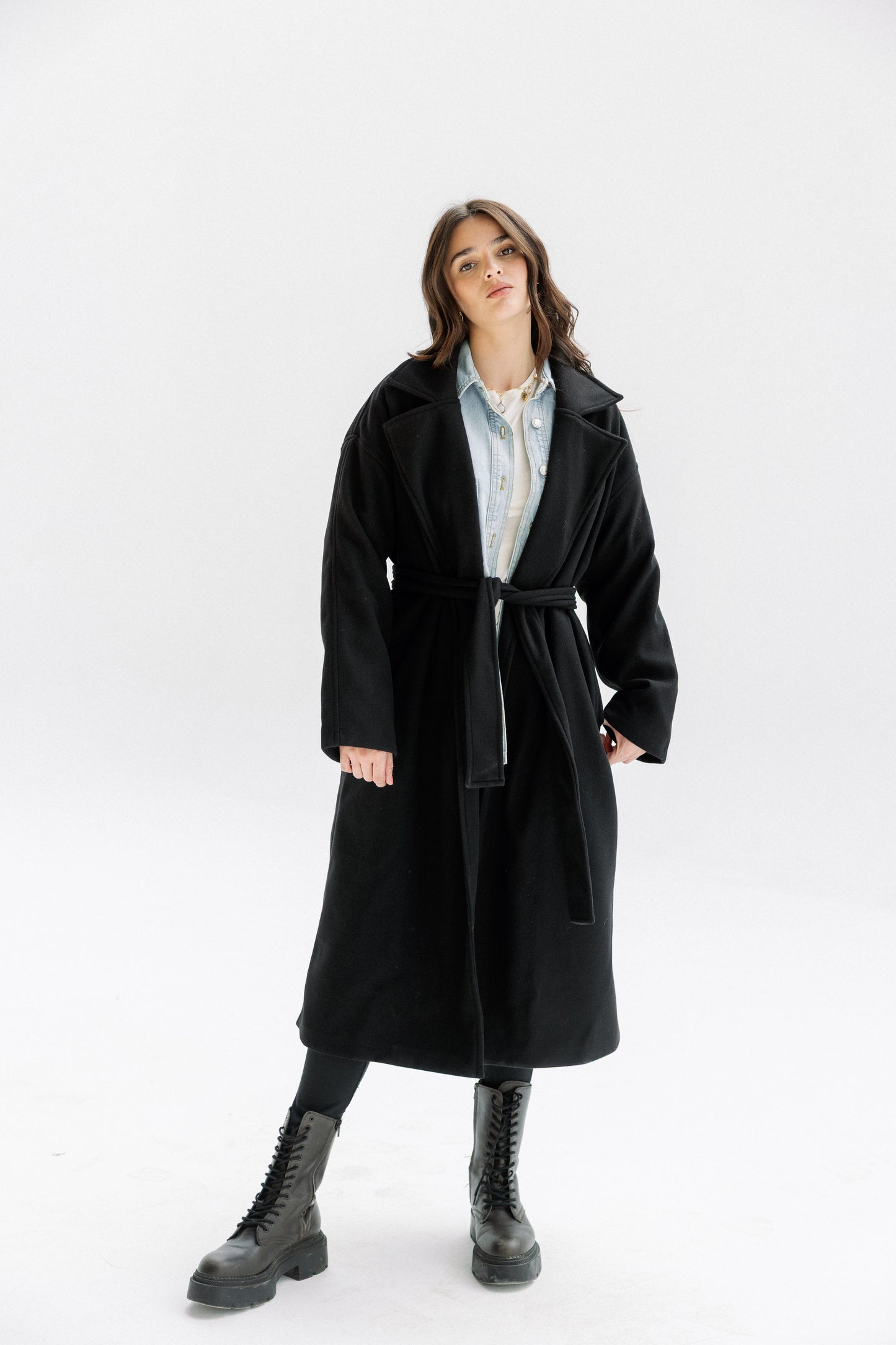 City Walk Coat in black