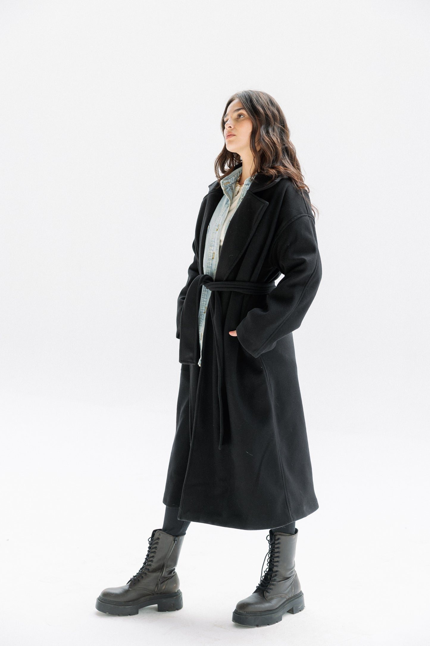 City Walk Coat in black