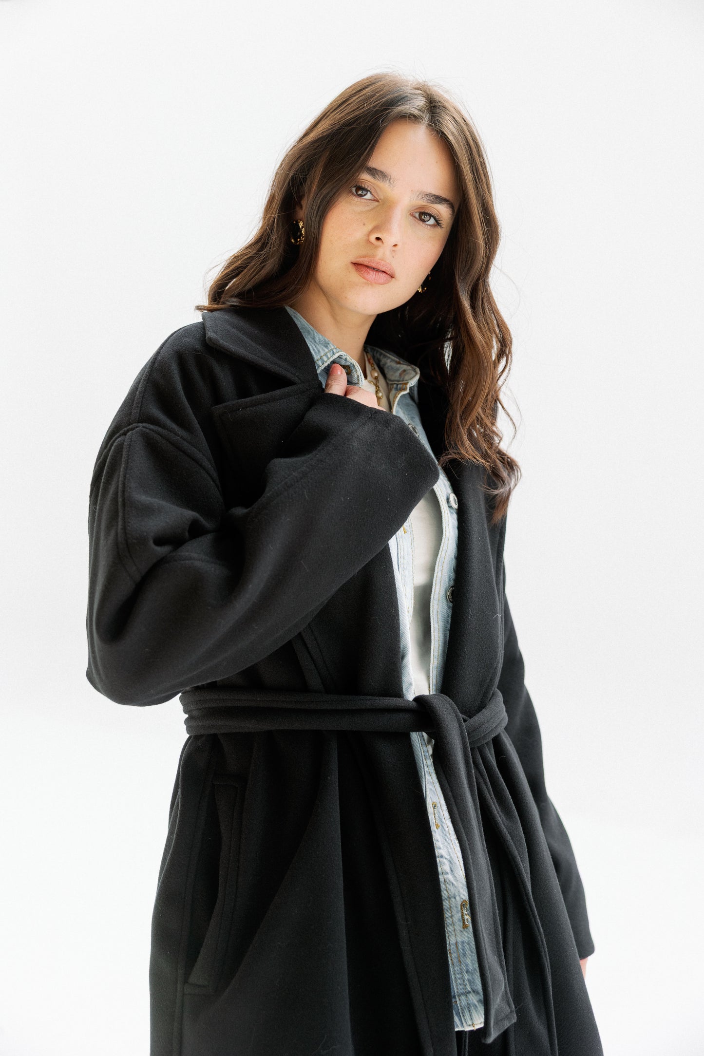 City Walk Coat in black