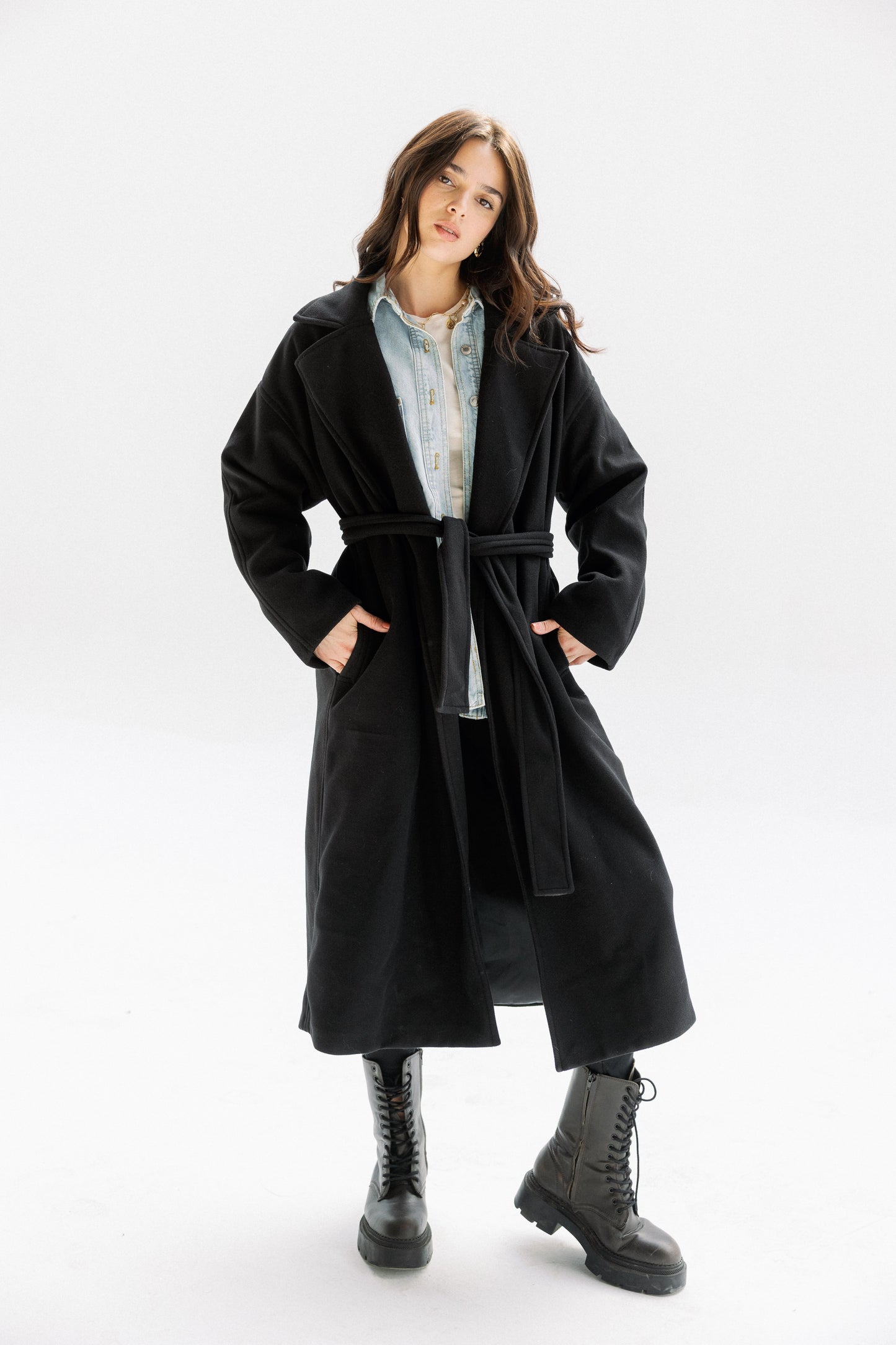 City Walk Coat in black