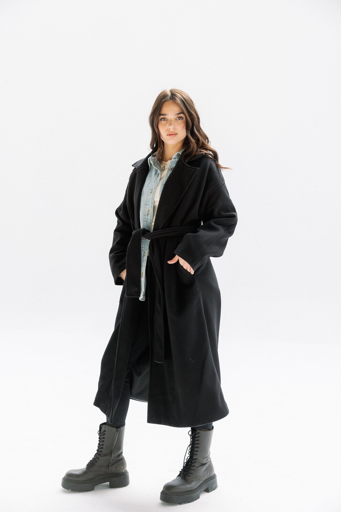 City Walk Coat in black
