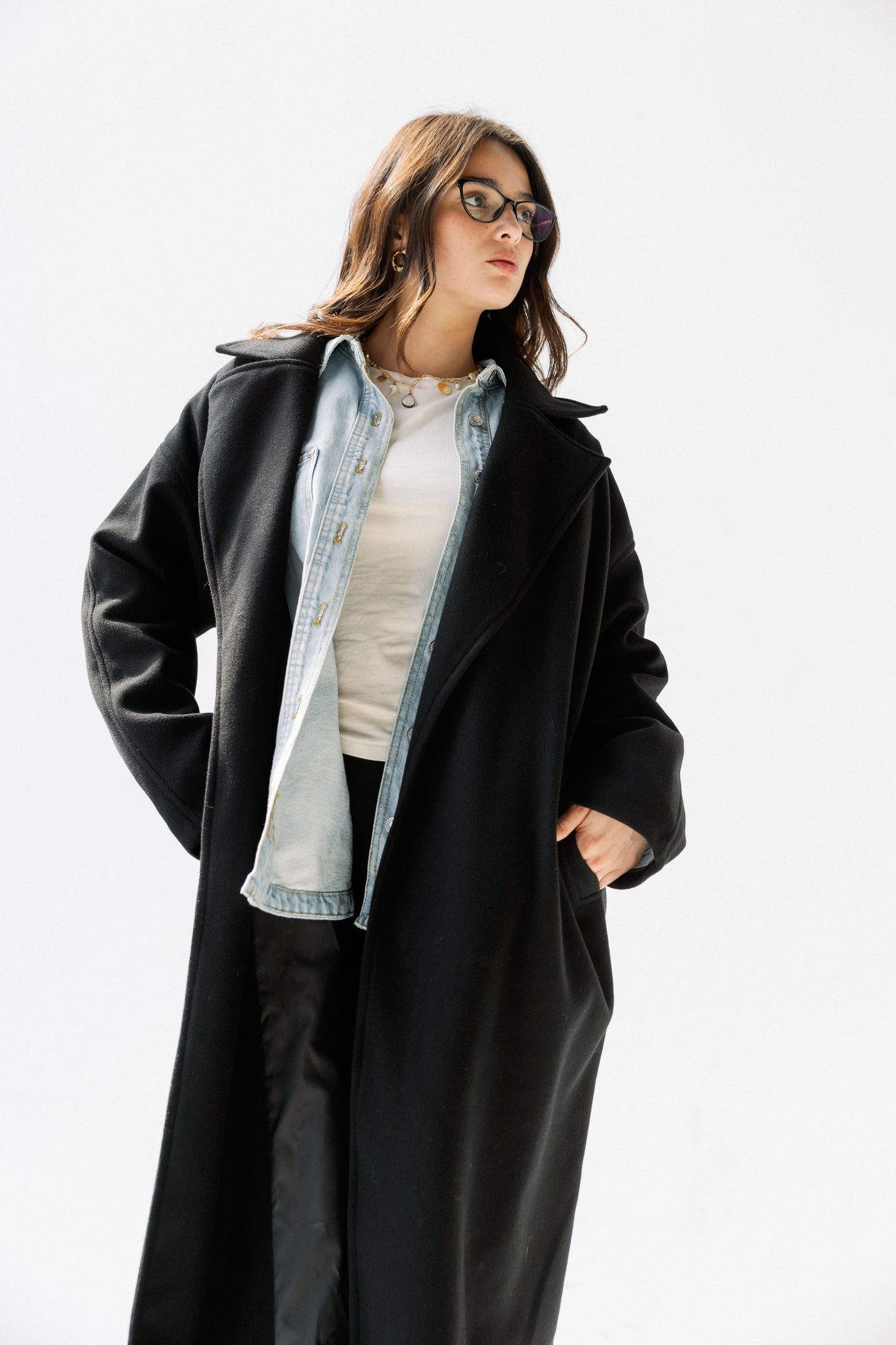 City Walk Coat in black