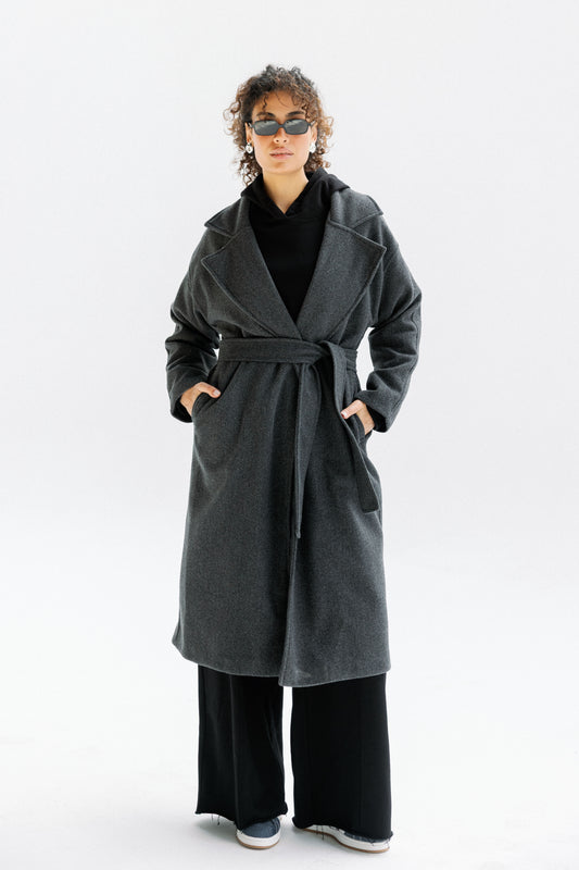 City Walk Coat in Grey