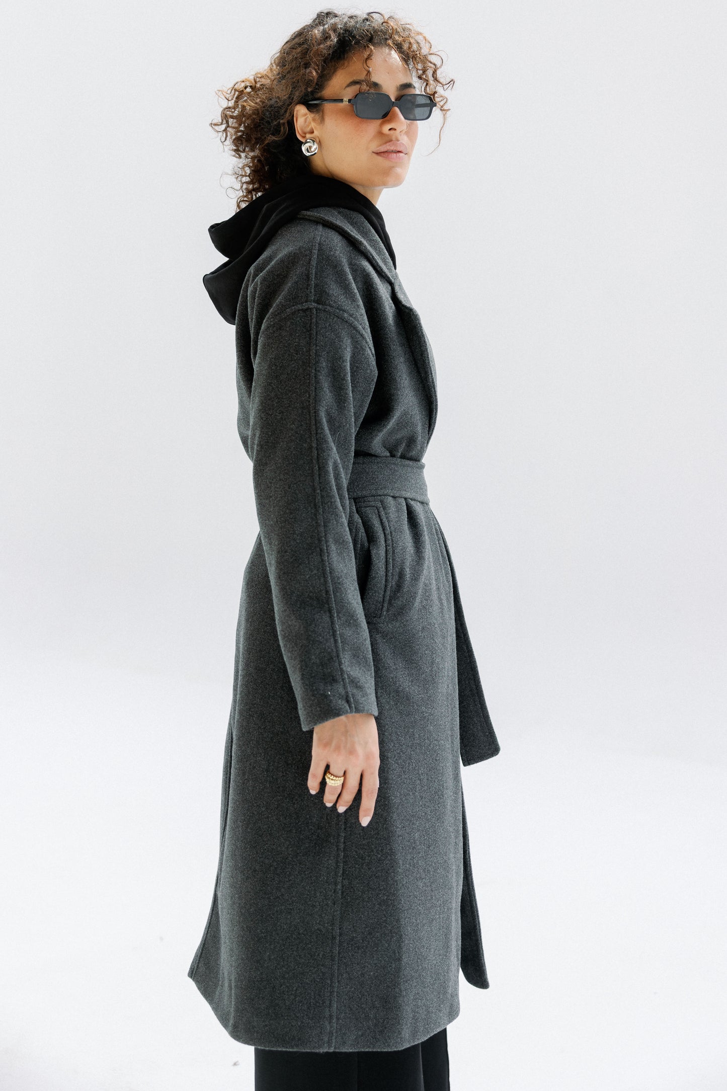 City Walk Coat in Grey