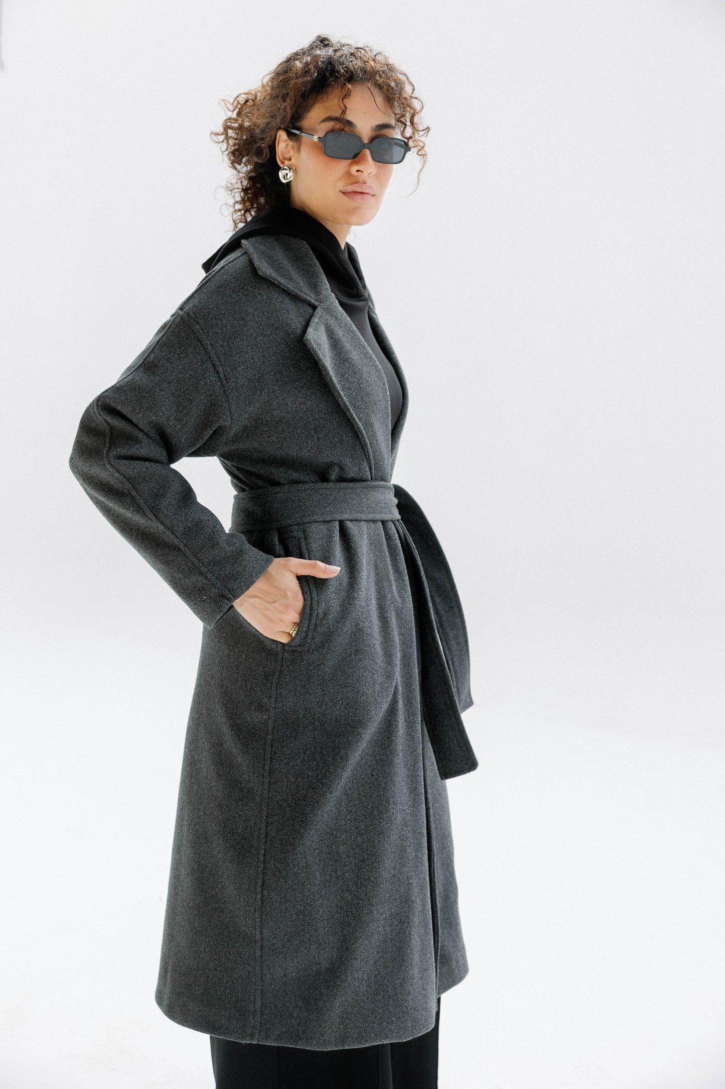 City Walk Coat in Grey
