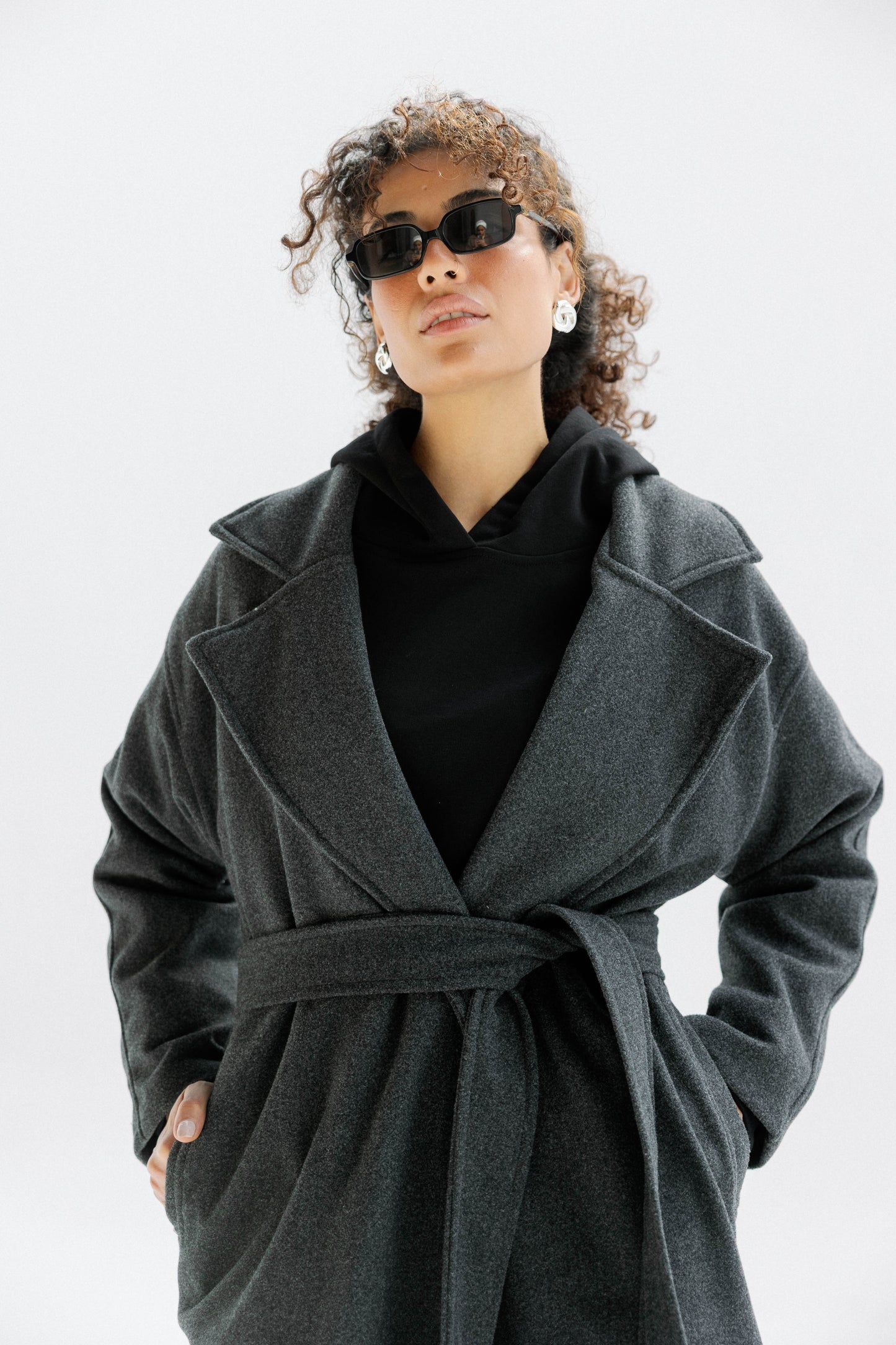 City Walk Coat in Grey