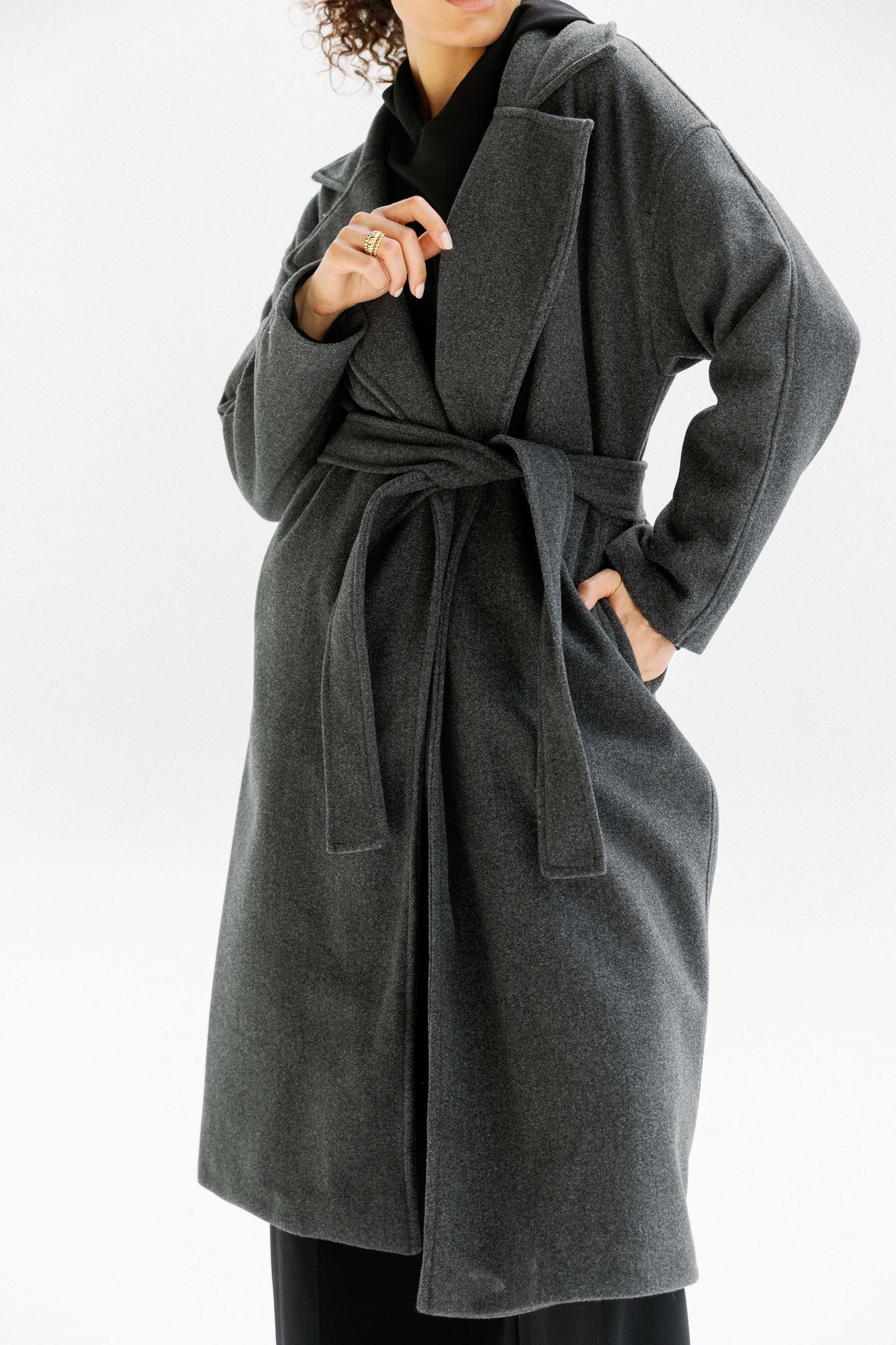 City Walk Coat in Grey