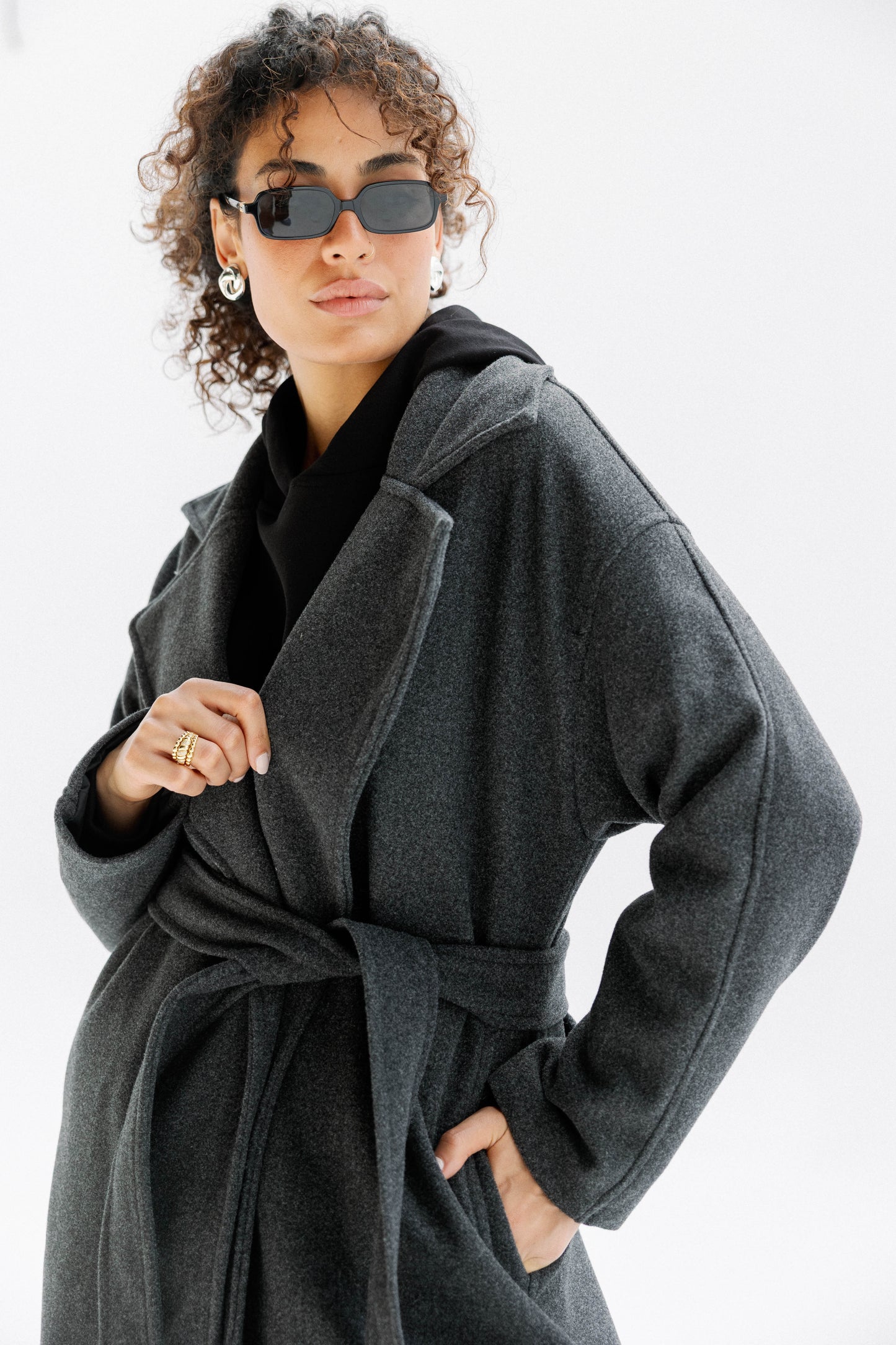 City Walk Coat in Grey