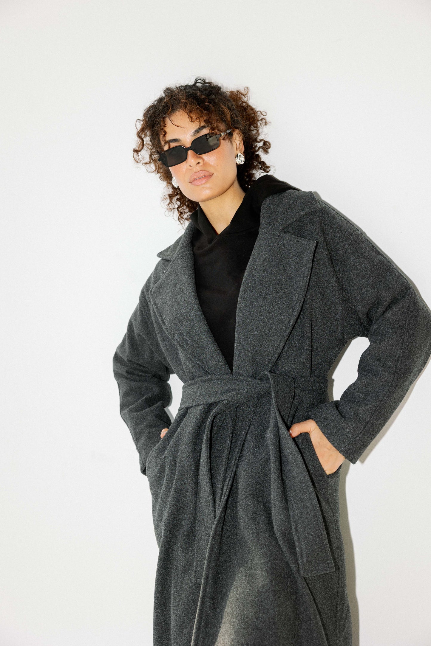 City Walk Coat in Grey