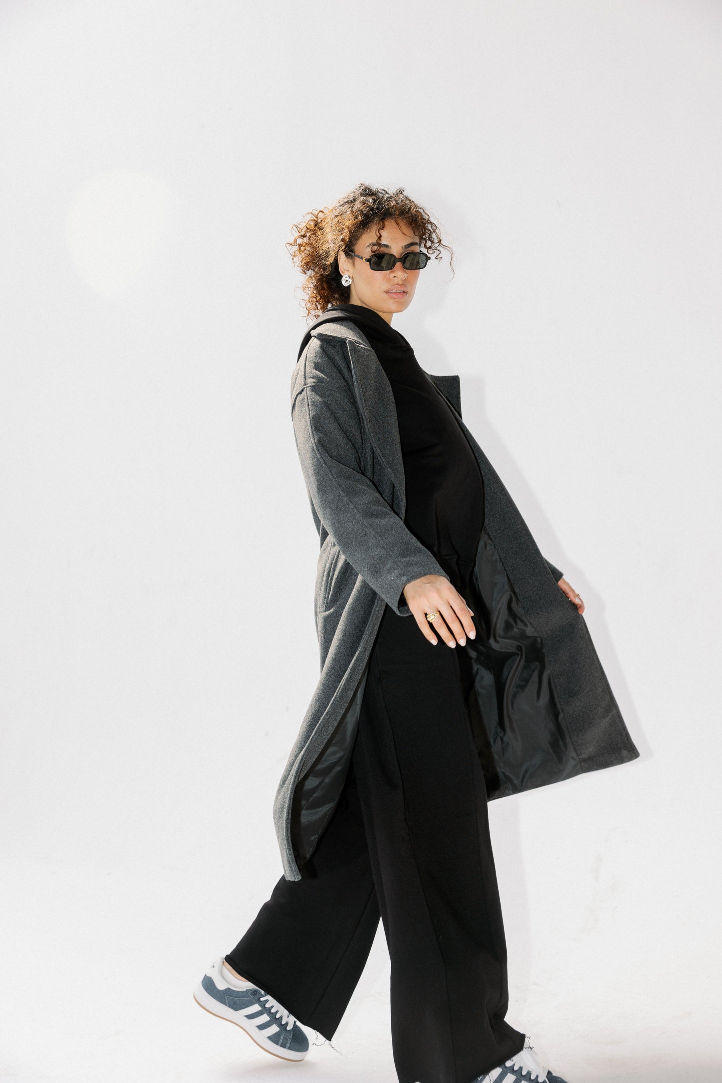 City Walk Coat in Grey