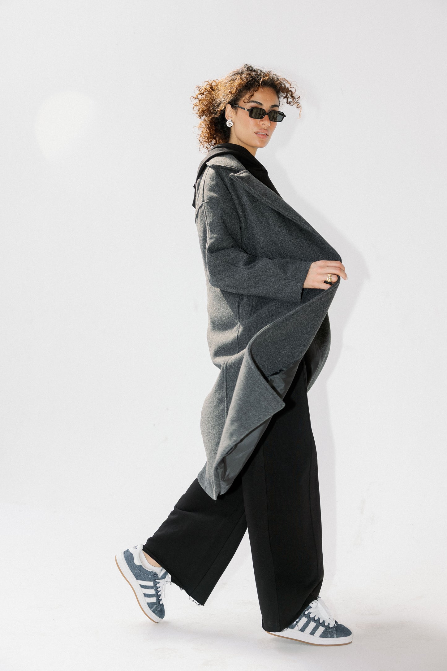 City Walk Coat in Grey