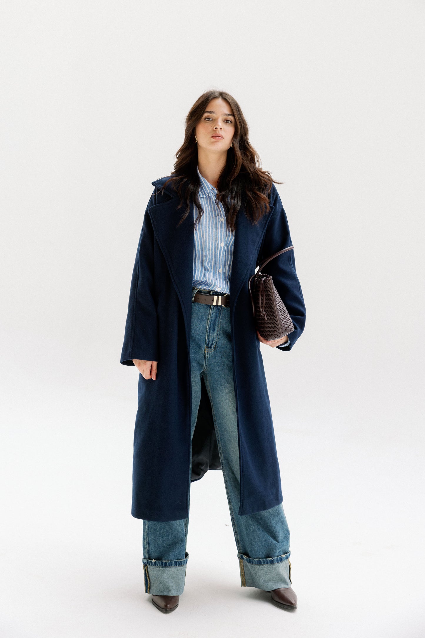 City Walk Coat in Navy