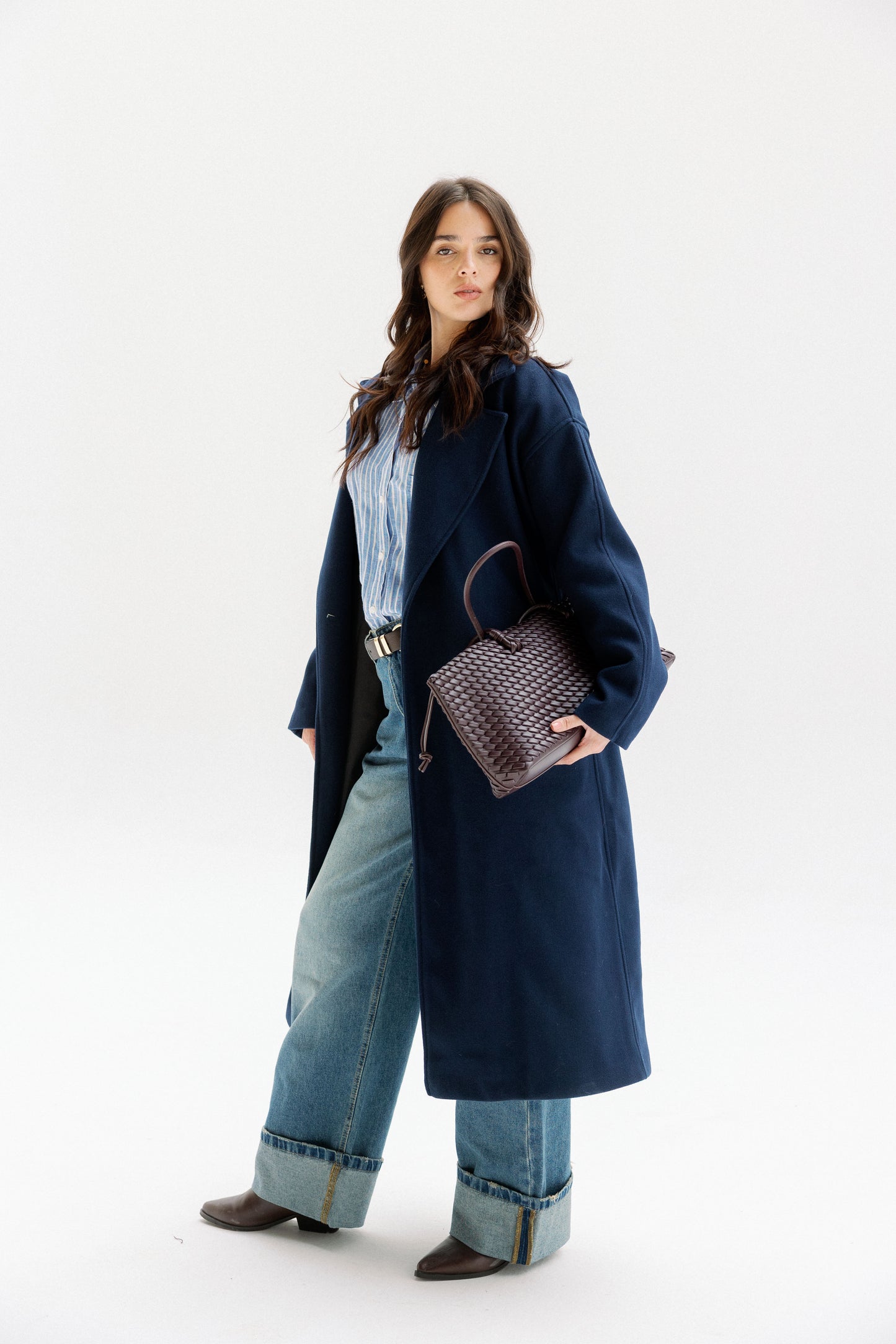 City Walk Coat in Navy