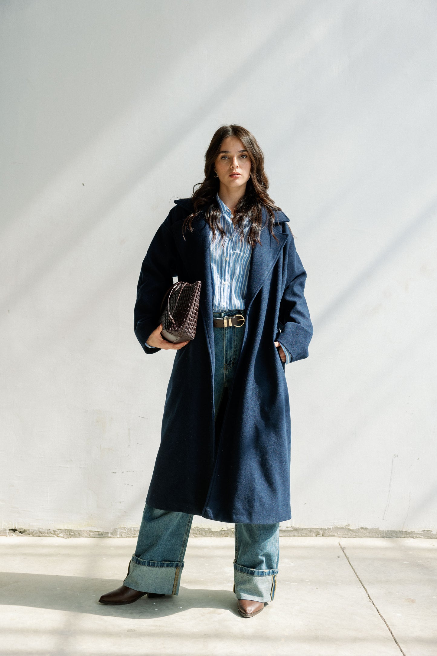 City Walk Coat in Navy