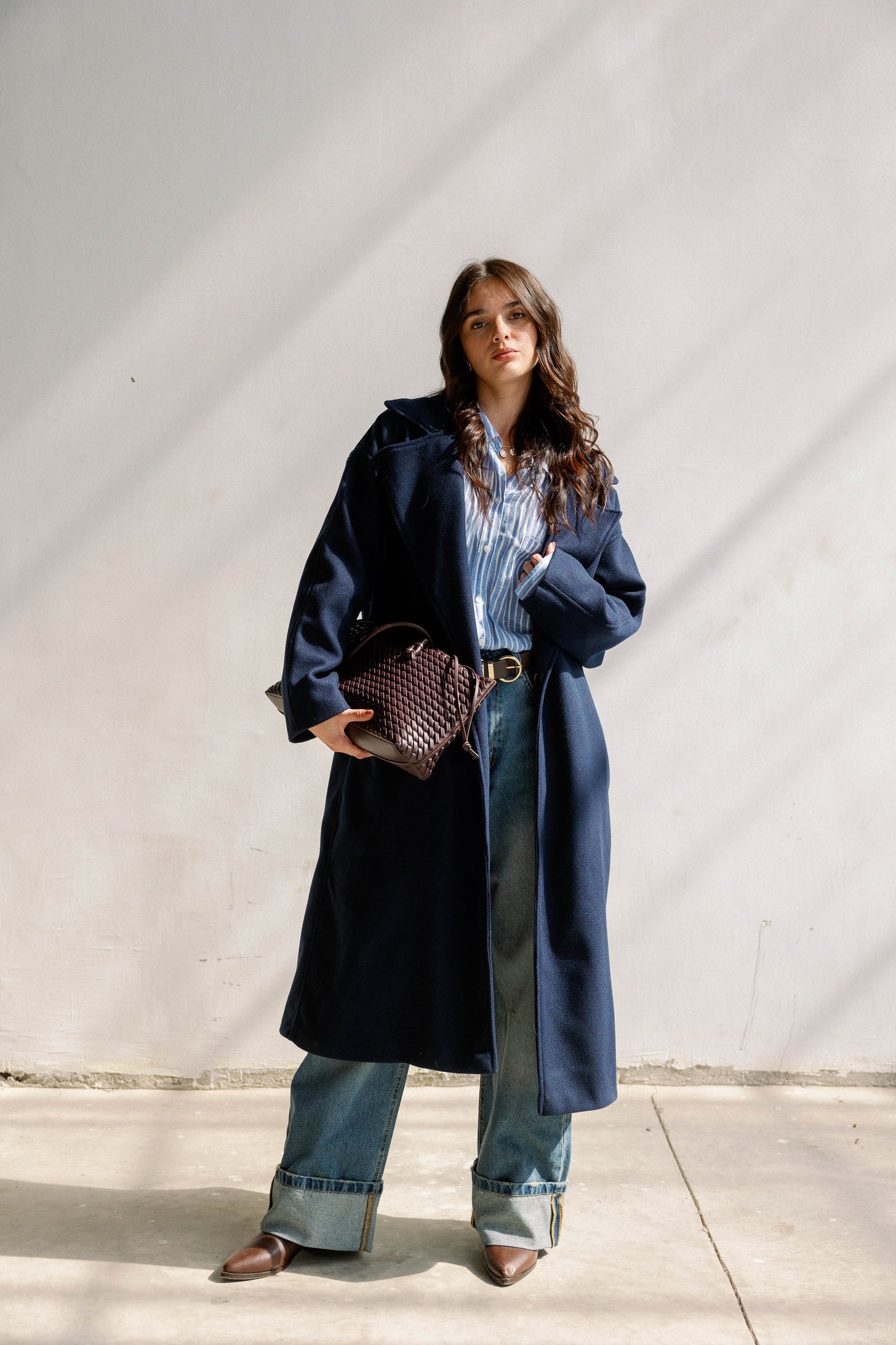 City Walk Coat in Navy