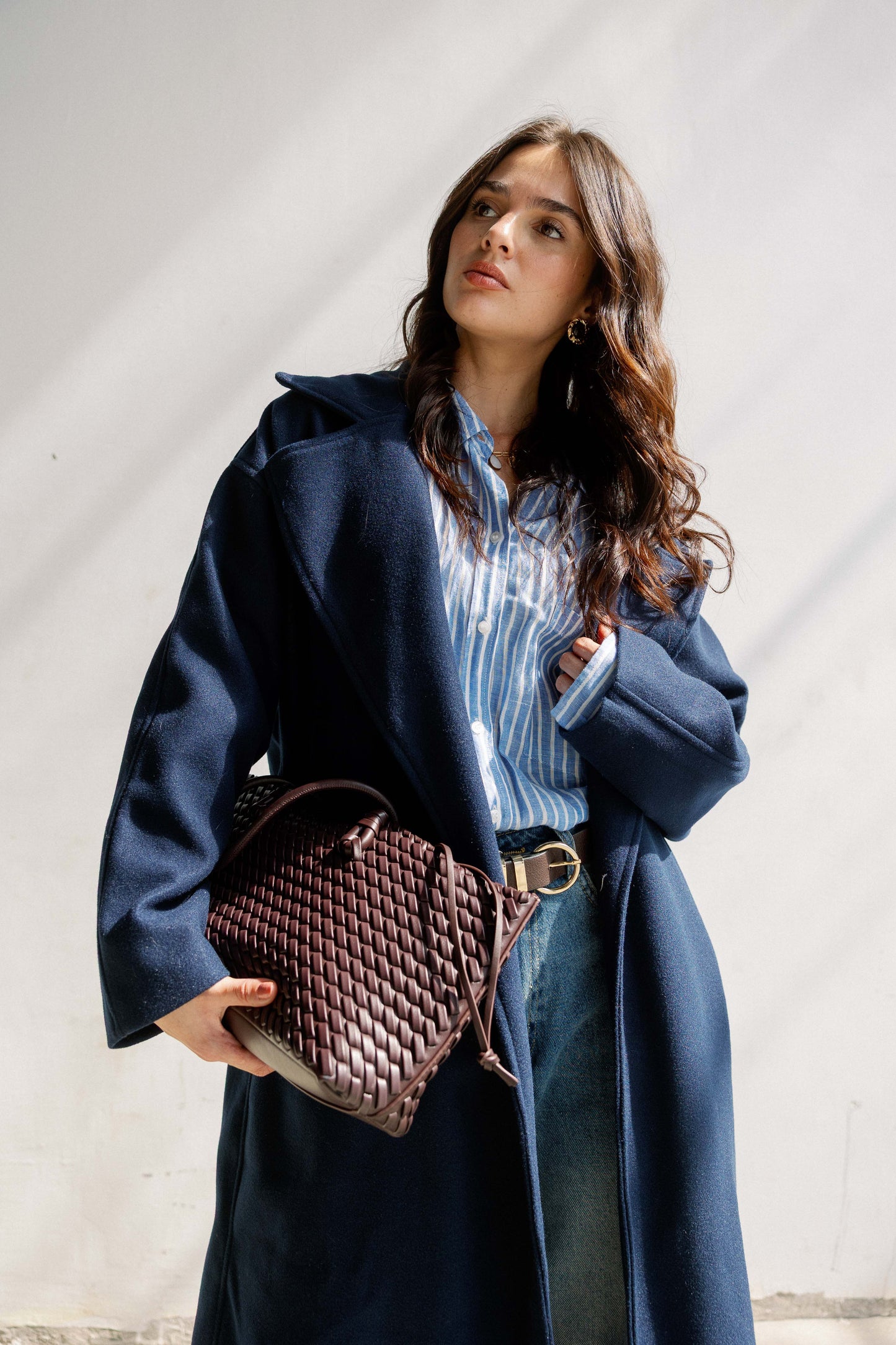 City Walk Coat in Navy