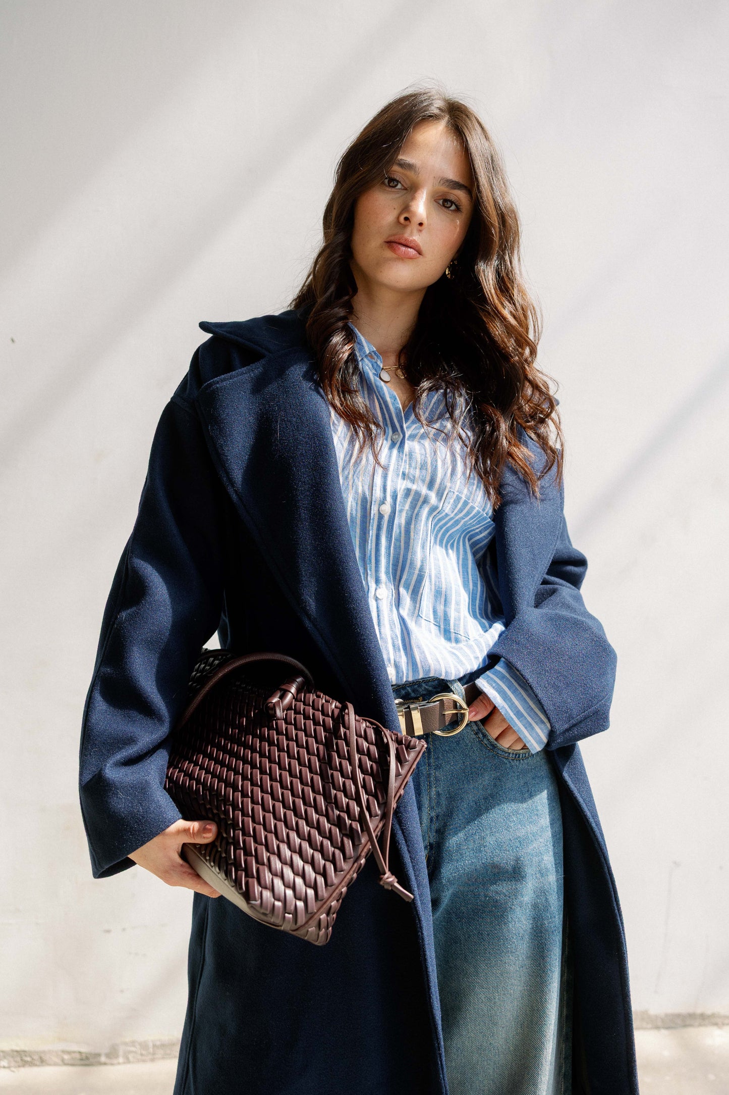 City Walk Coat in Navy