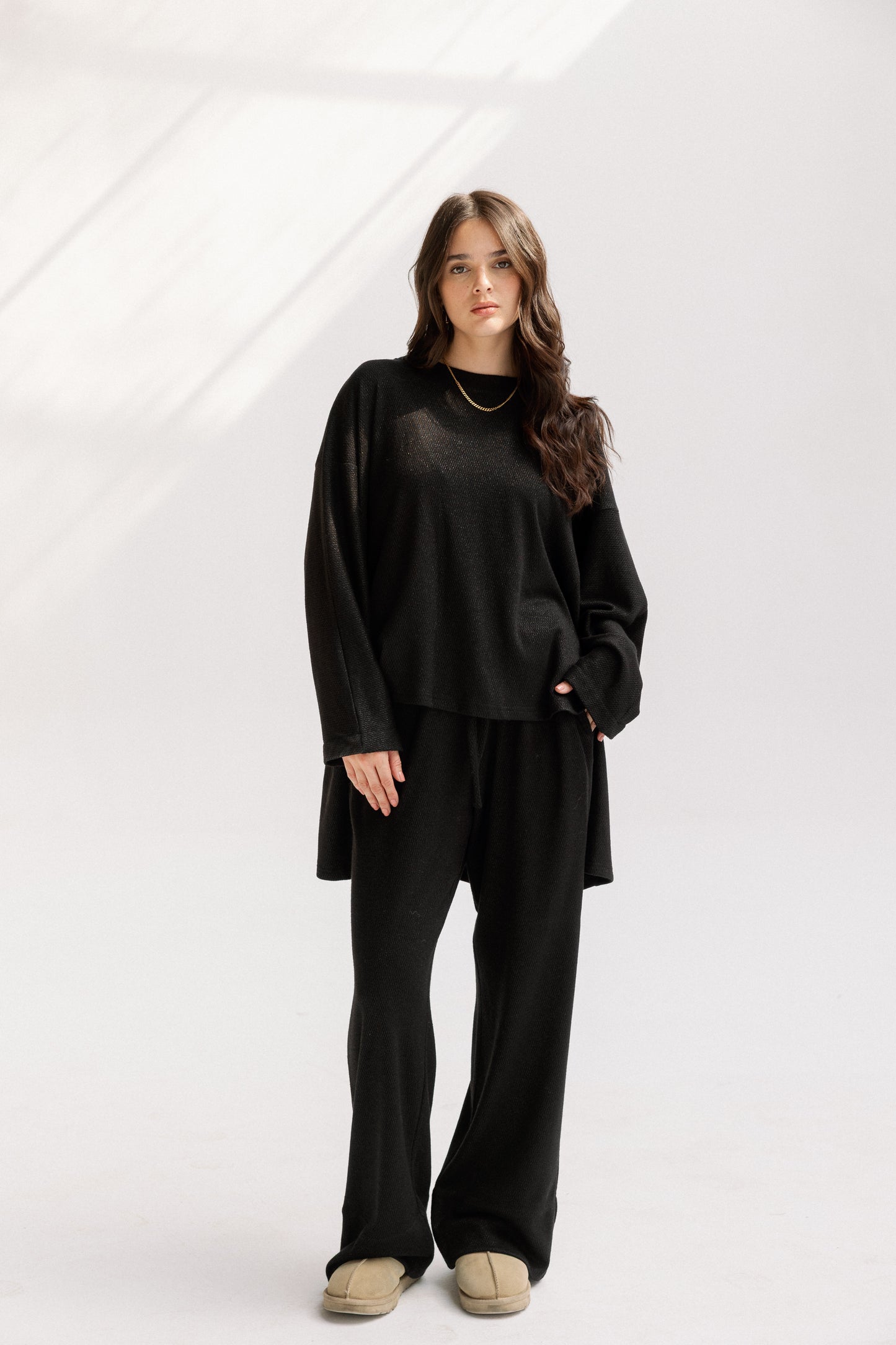 The Glimmer Set in Black - Shimmery