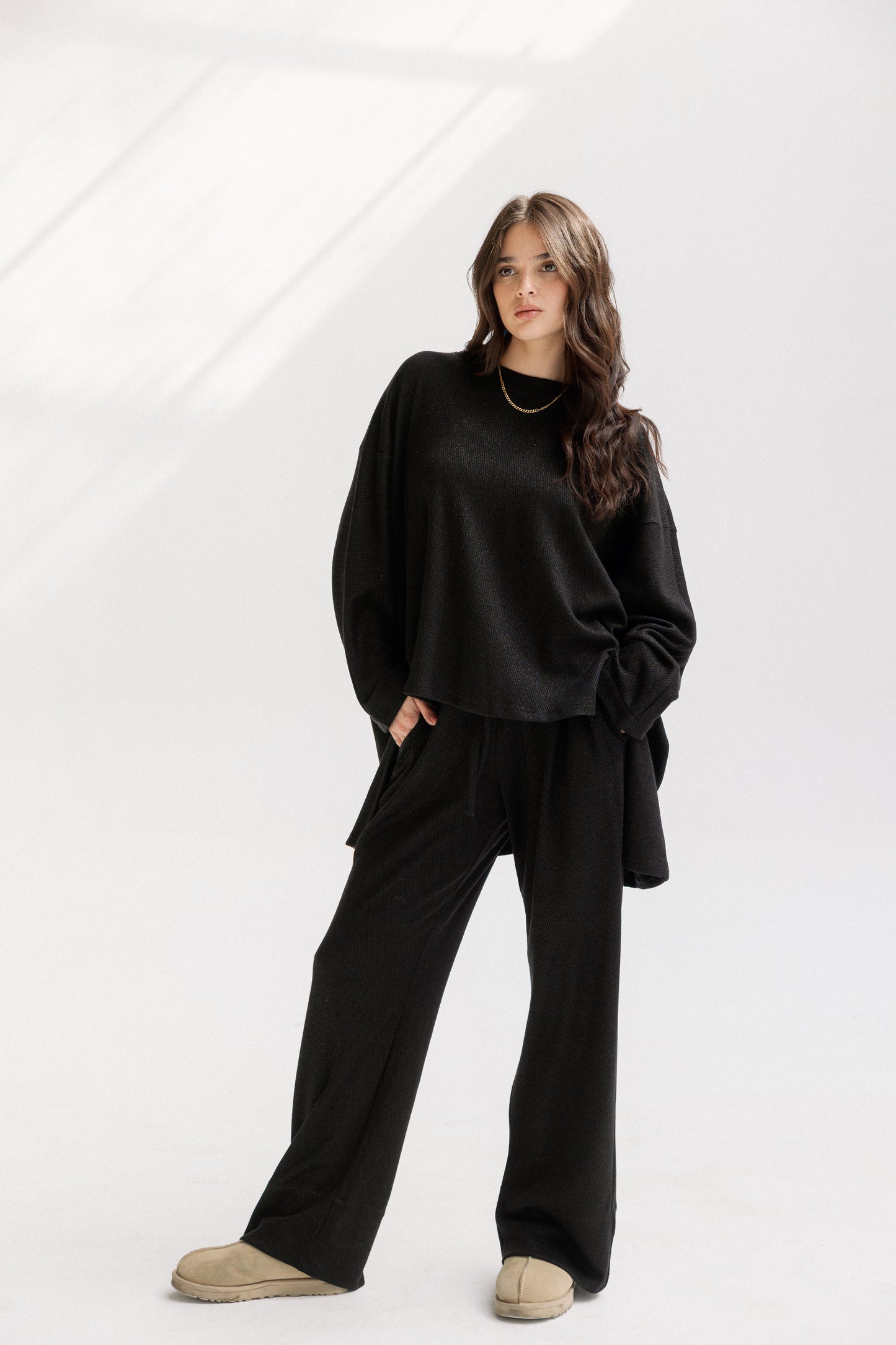 The Glimmer Set in Black - Shimmery