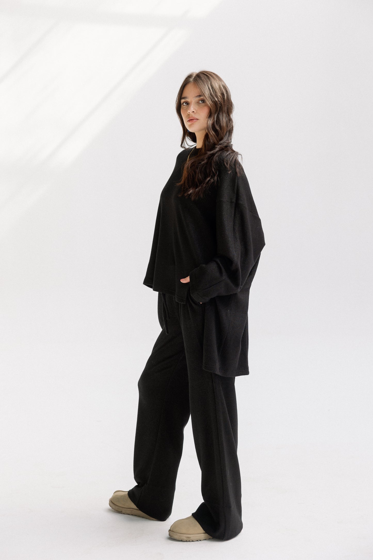 The Glimmer Set in Black - Shimmery