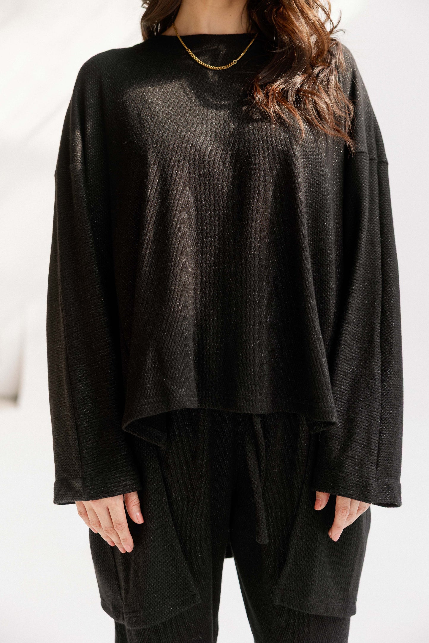 The Glimmer Set in Black - Shimmery