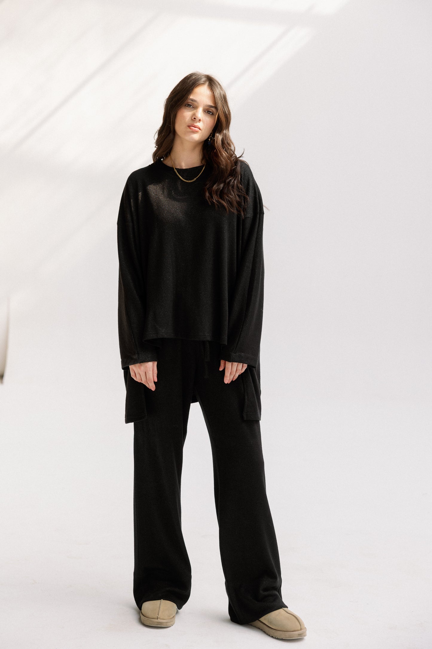 The Glimmer Set in Black - Shimmery