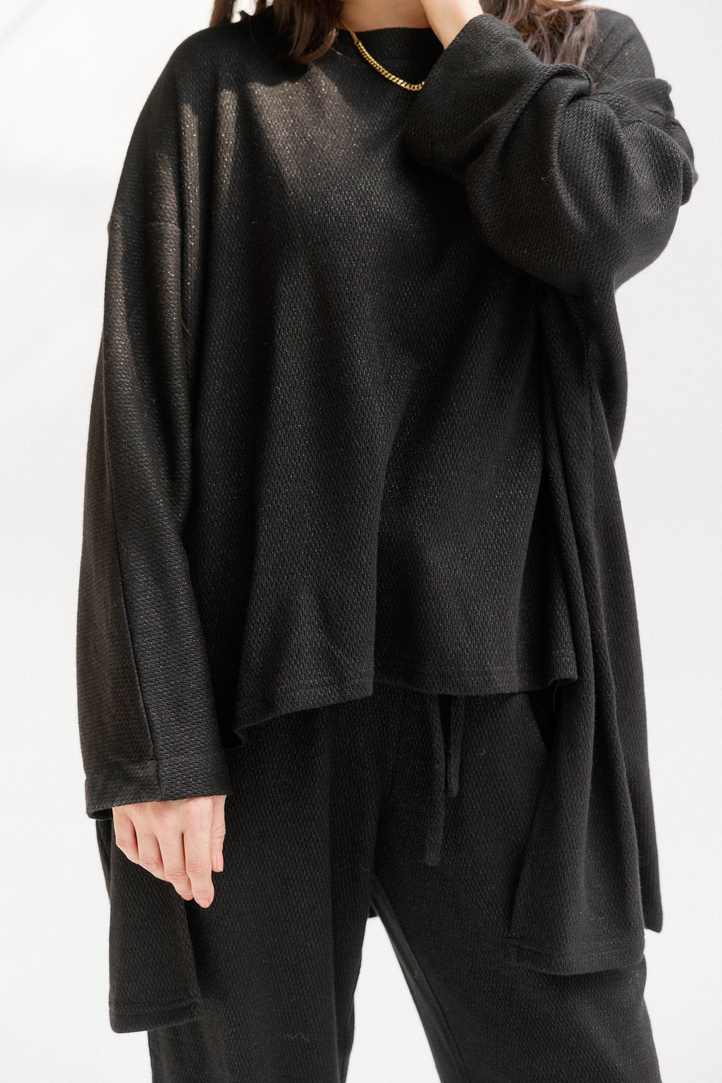 The Glimmer Set in Black - Shimmery