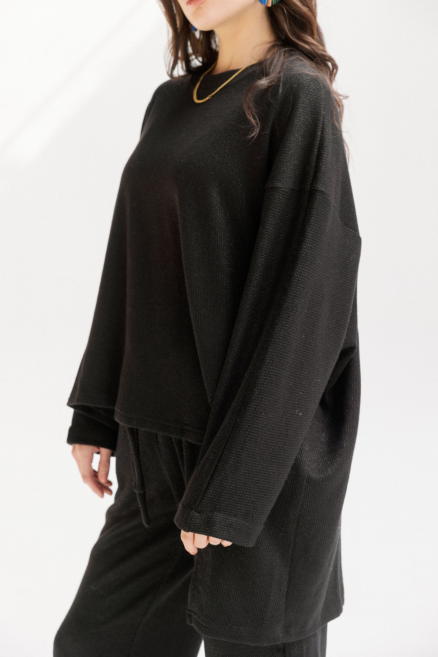 The Glimmer Set in Black - Shimmery