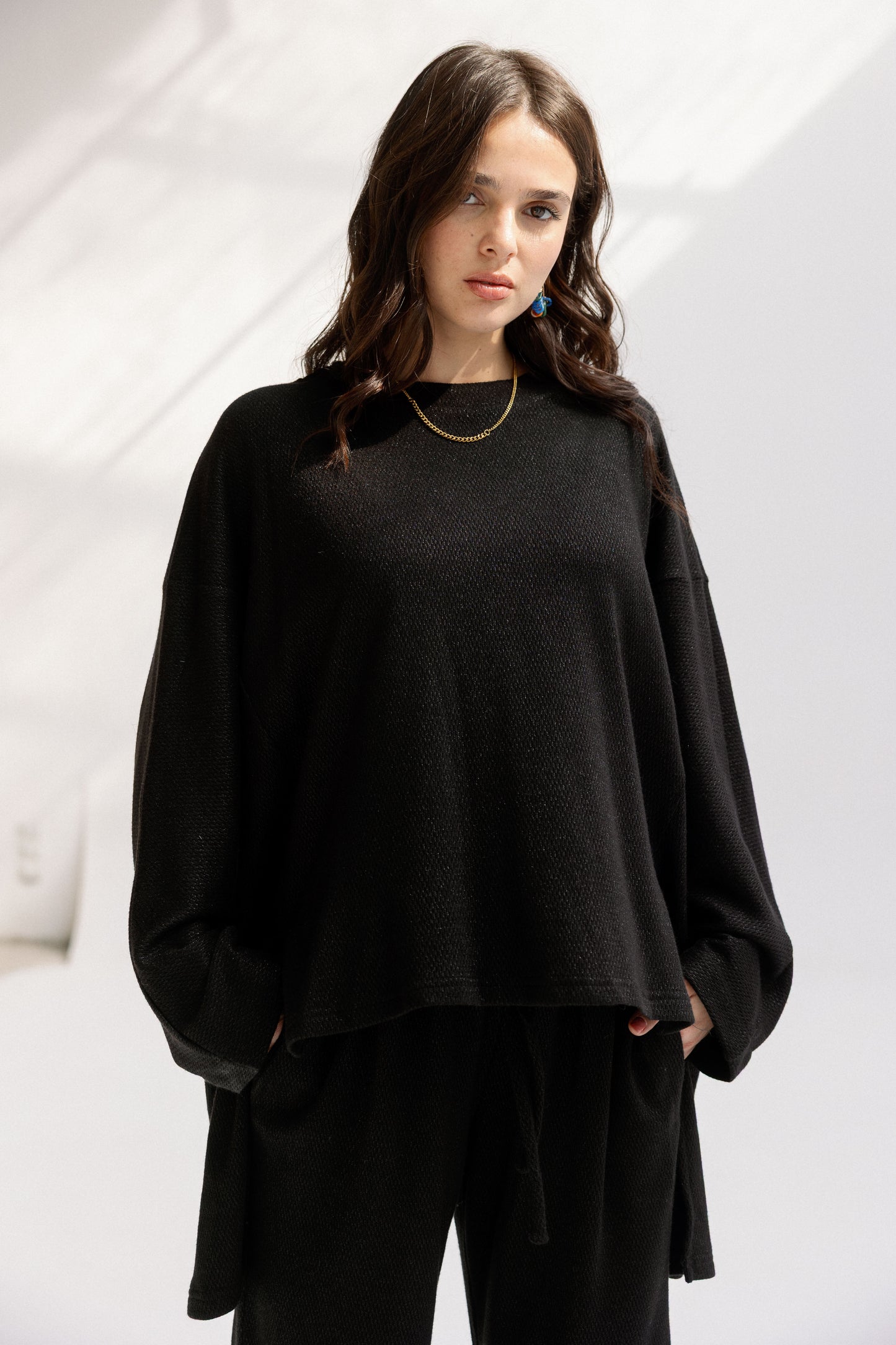 The Glimmer Set in Black - Shimmery